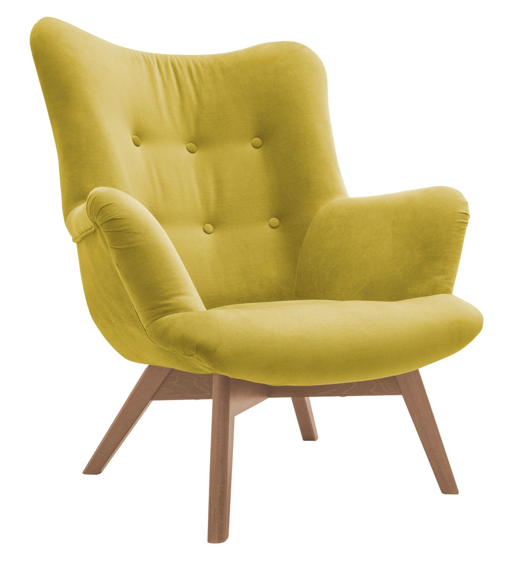 Fotel Safin Jaguar 2172 Żółty / Grupa I