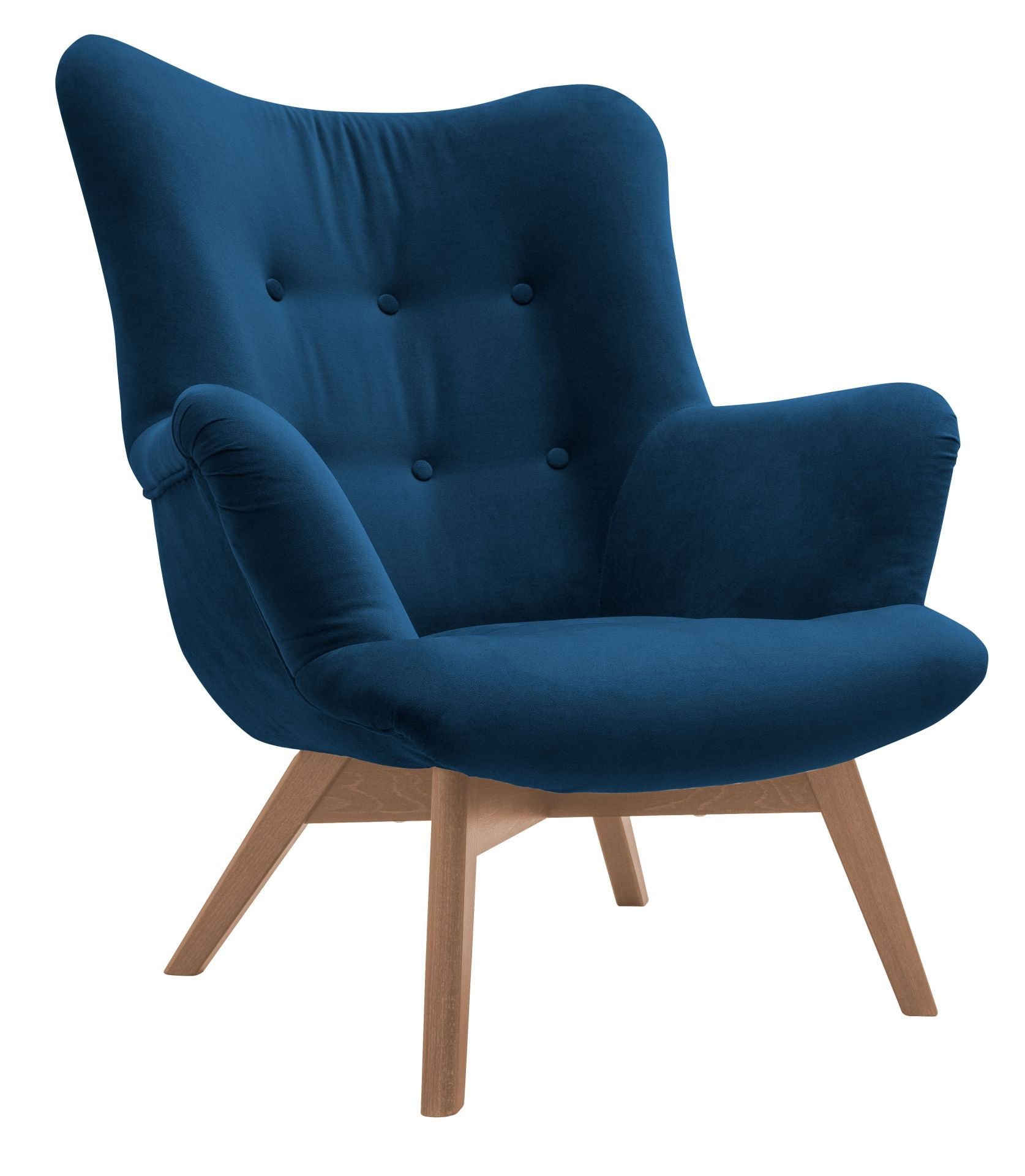 Fotel Safin Jaguar 2186 Granatowy / Grupa I