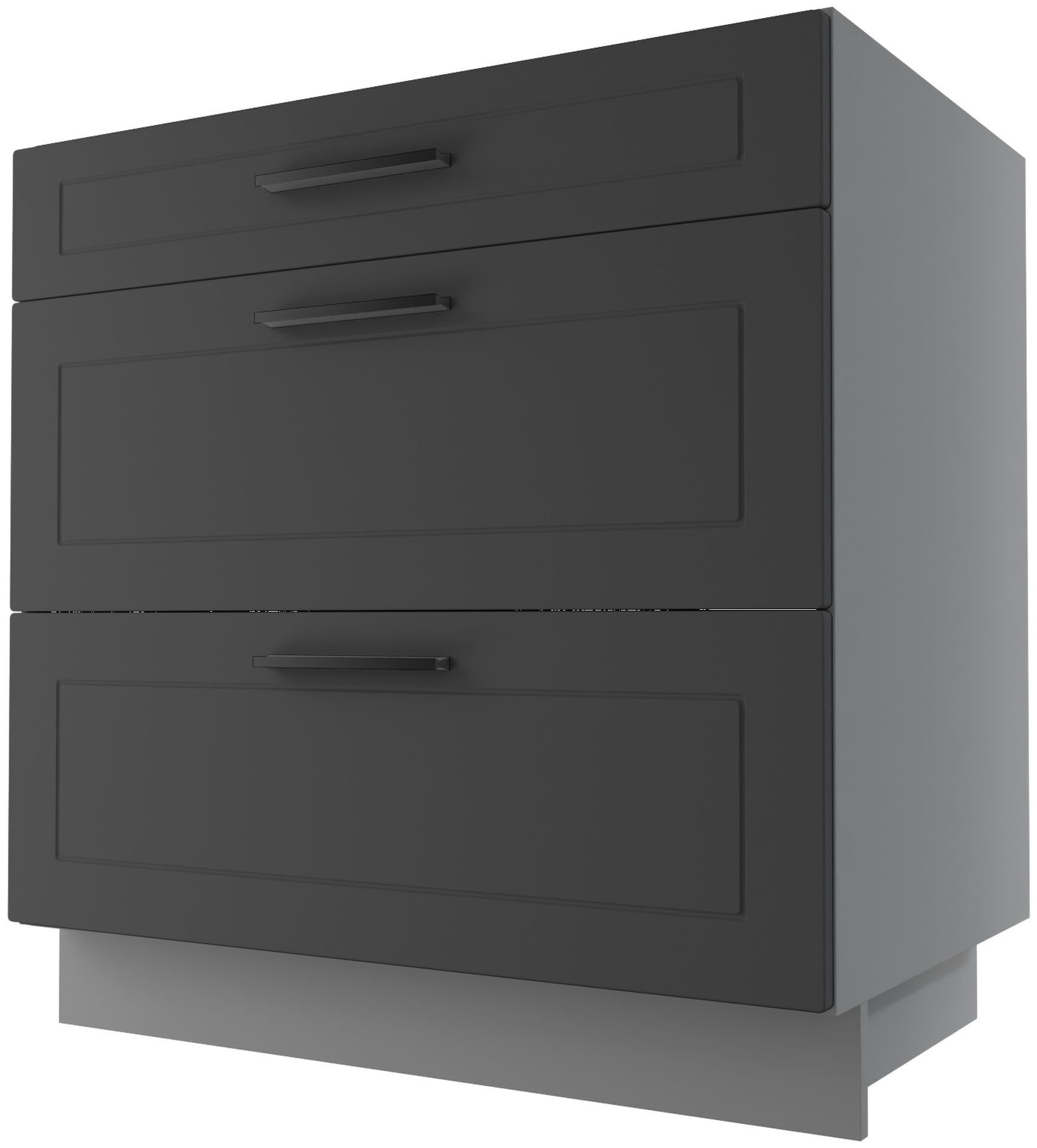 Bergamo Szafka Dolna D3E/80 Hettich Grafit Mat