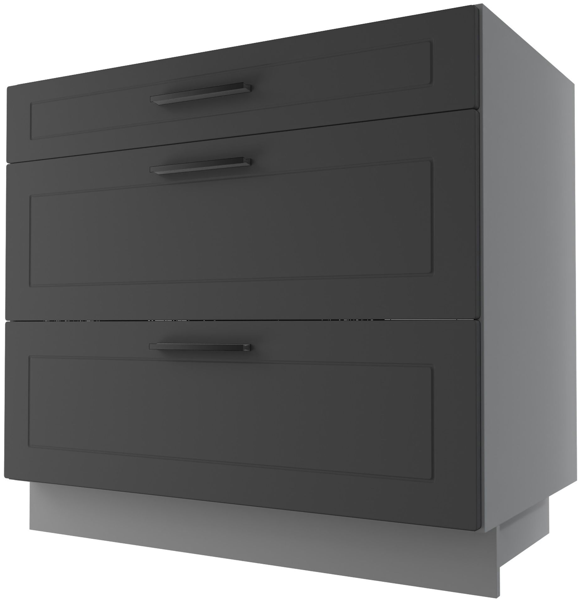 Bergamo Szafka Dolna D3E/90 Hettich Grafit Mat