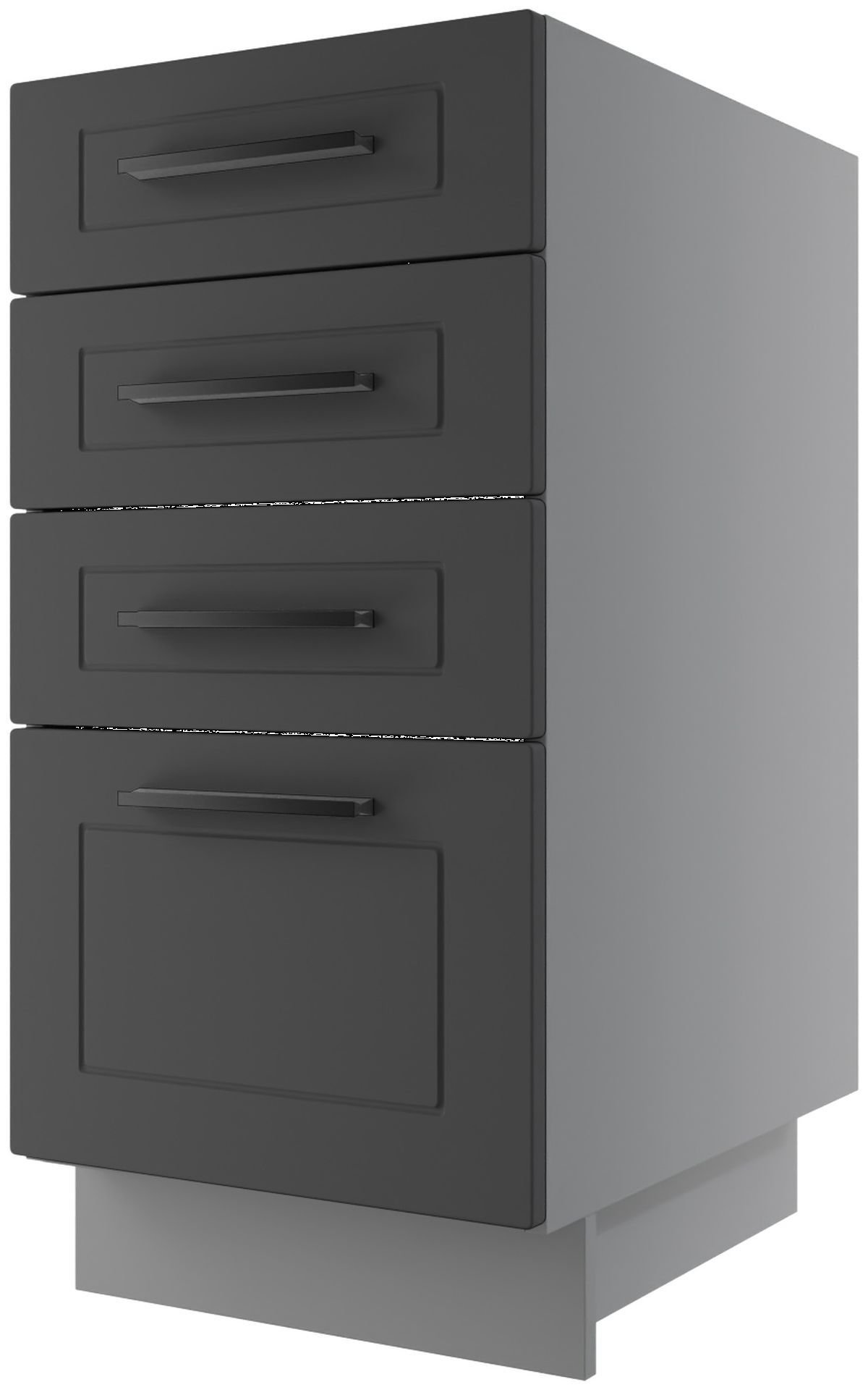 Bergamo Szafka Dolna D4E/40 Hettich Grafit Mat