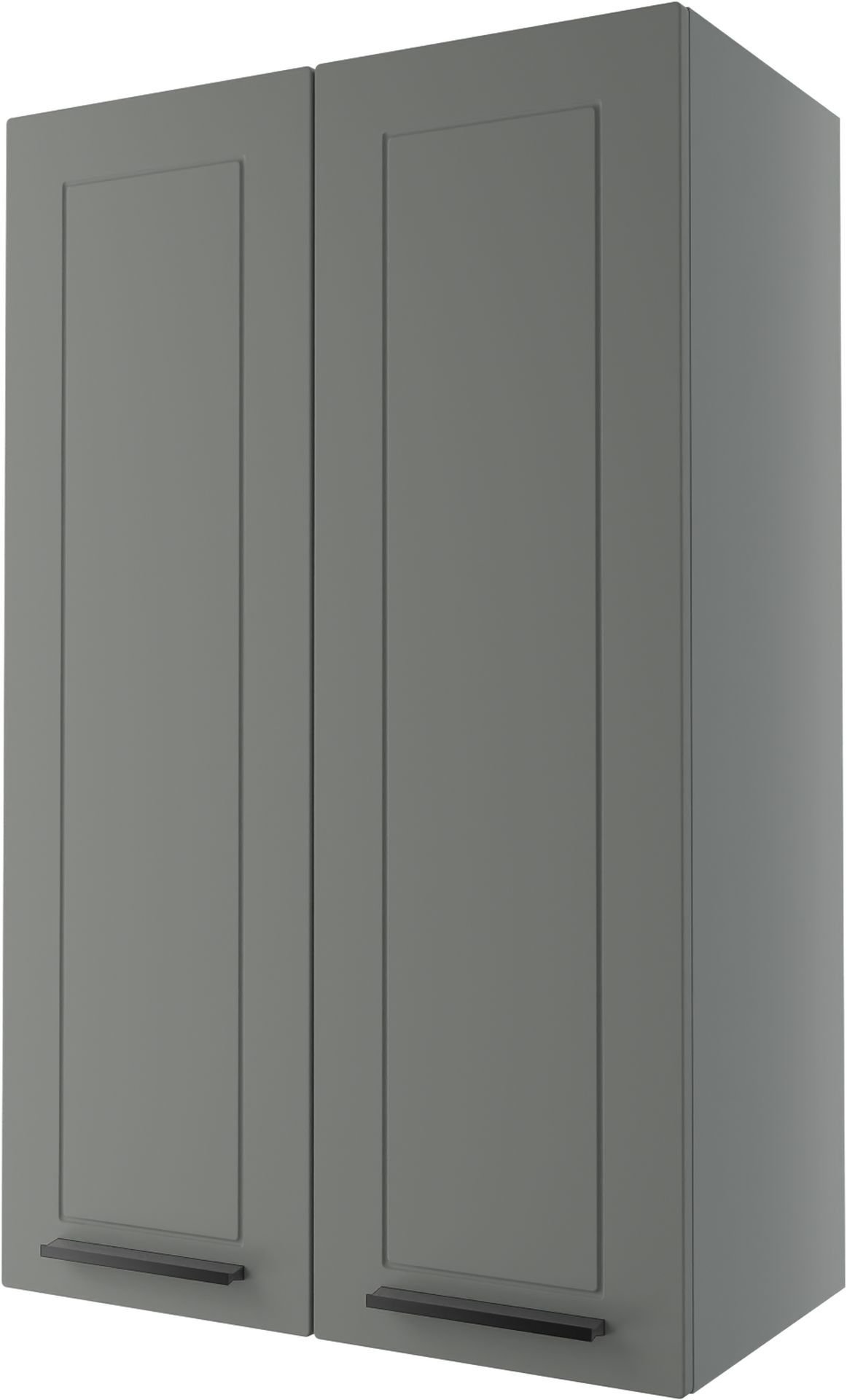 Bergamo Szafka Wisząca Wysoka W4/60 Szary Mat