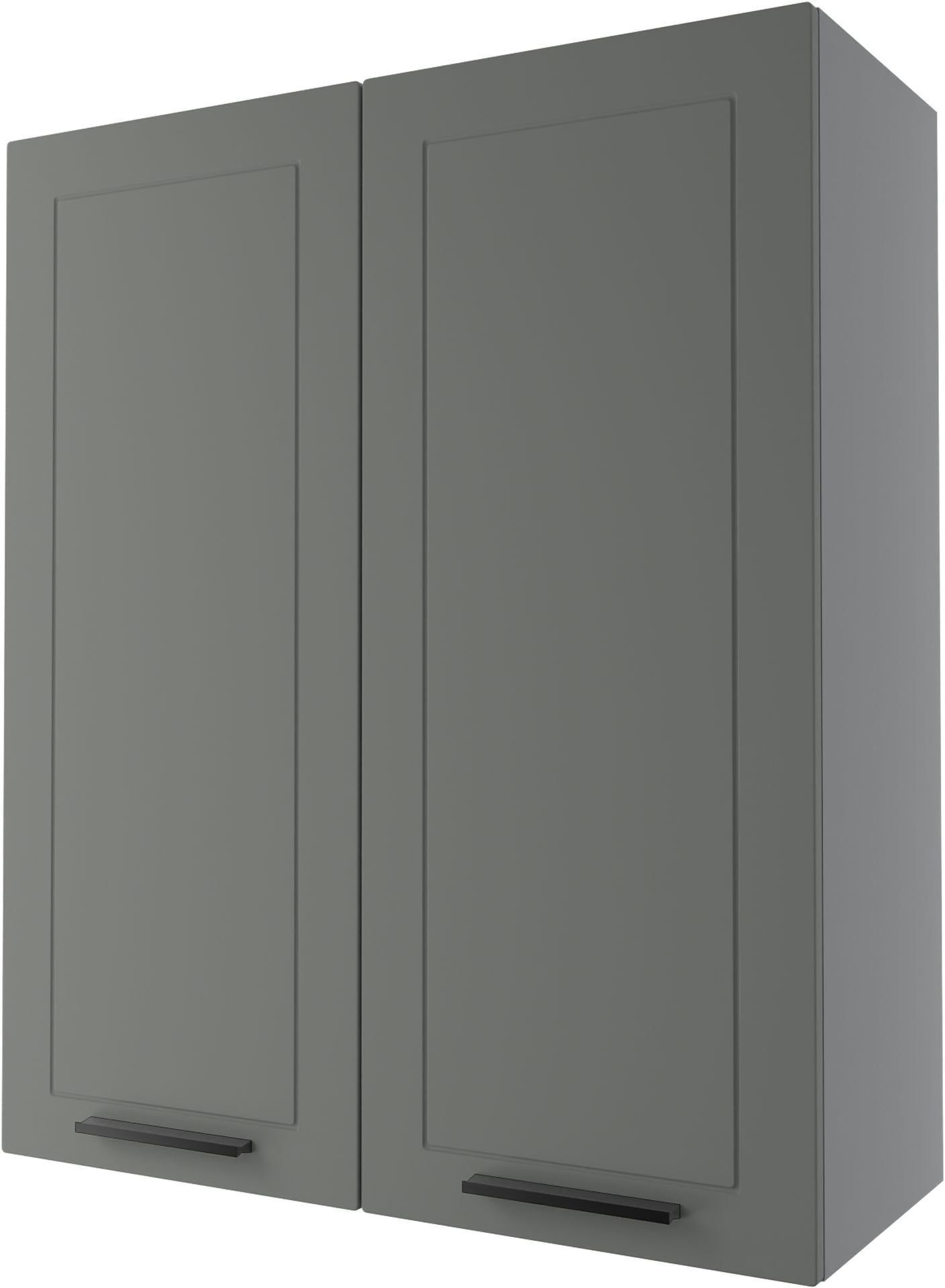 Bergamo Szafka Wisząca Wysoka W4/80 Szary Mat
