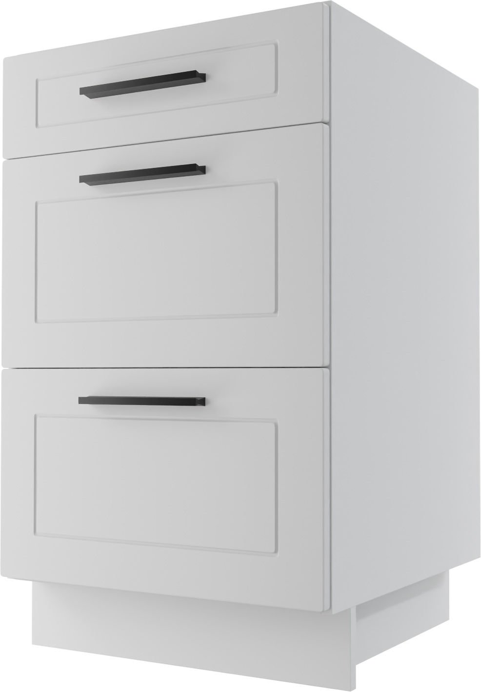 Bergamo Szafka Dolna D3E/50 Hettich Biały Mat