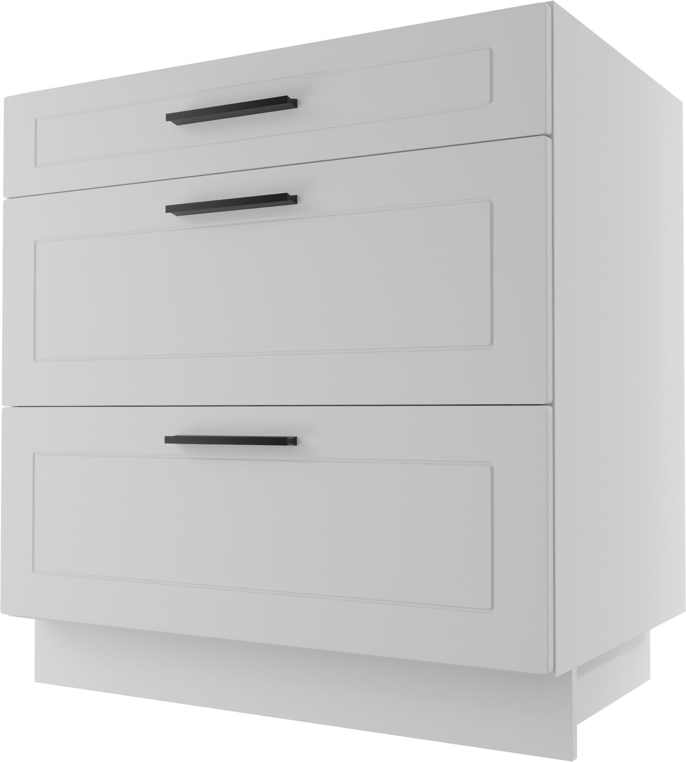 Bergamo Szafka Dolna D3E/80 Hettich Biały Mat