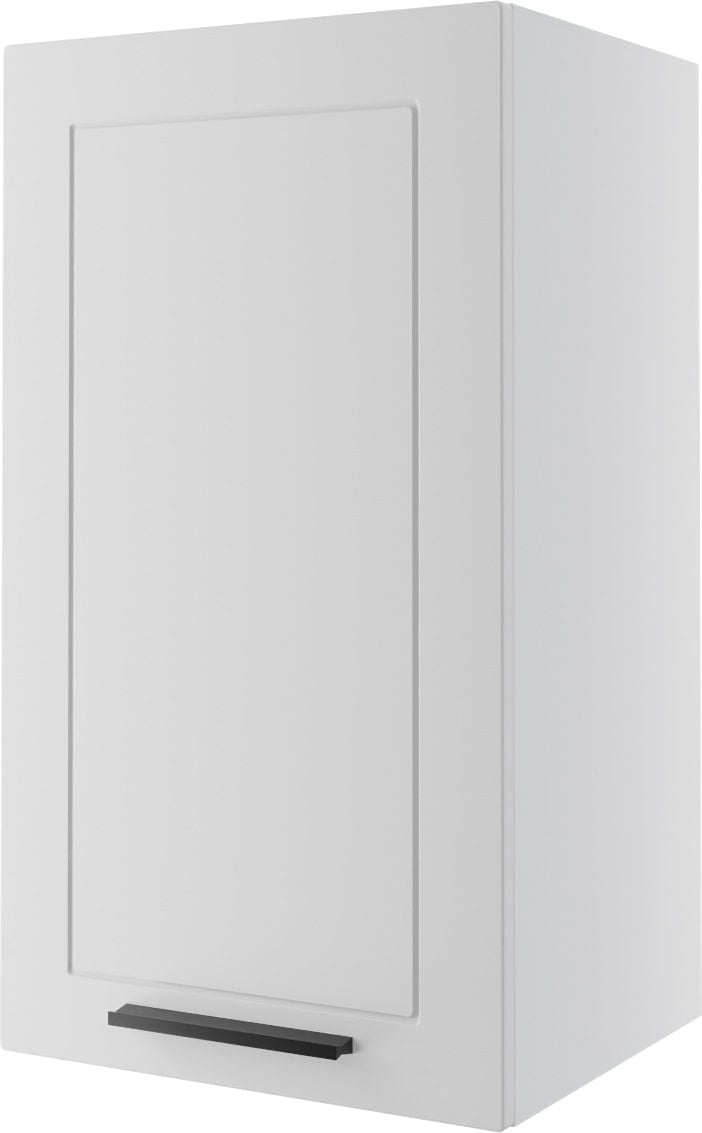 Bergamo Szafka Wisząca Zakończeniowa W2/40 Biały Mat