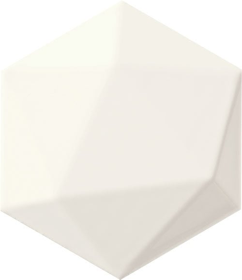 Glazura Polare White Hex 11X12,5 Arte