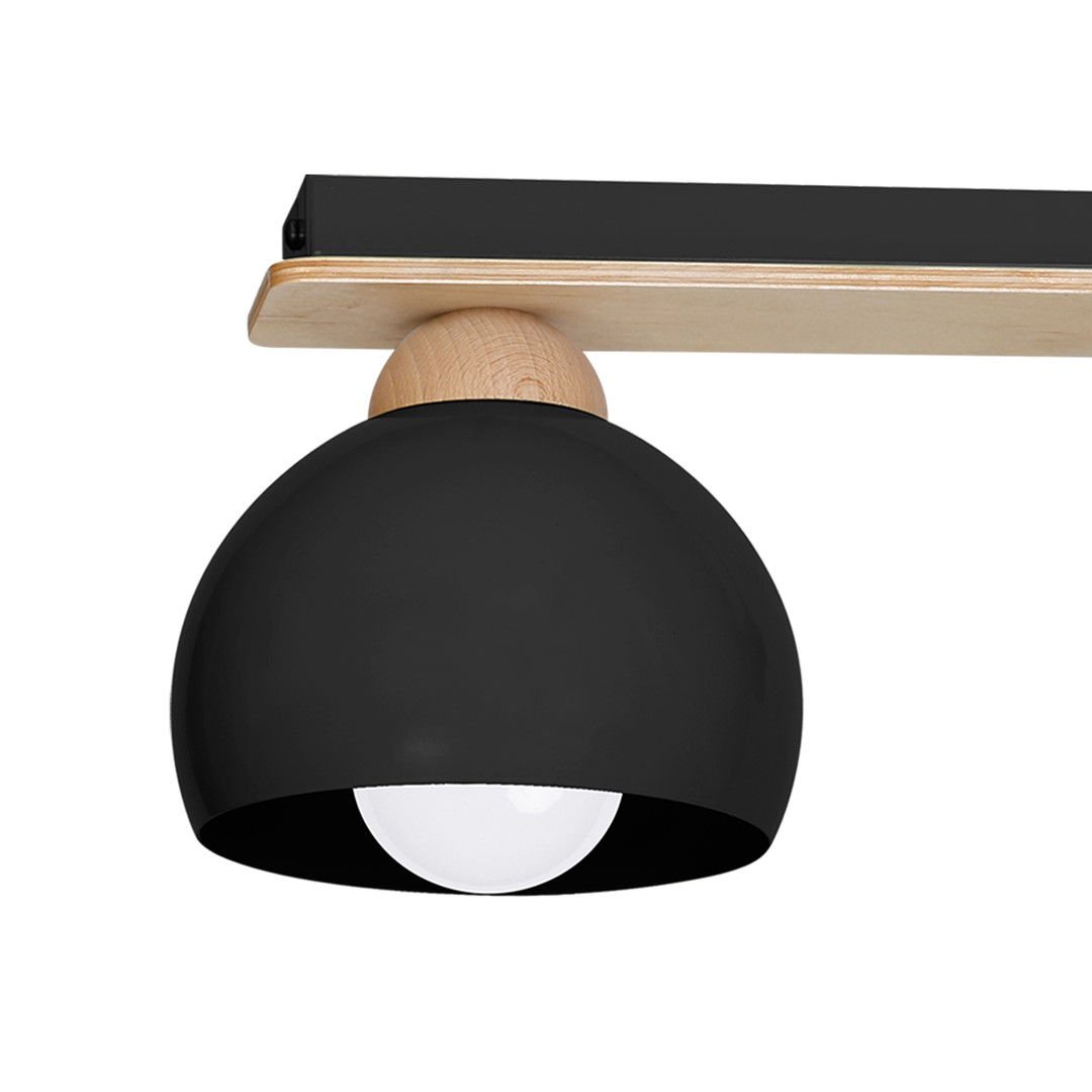 Lampa Sufitowa Dama Mlp6560 3Xe27 Czarna