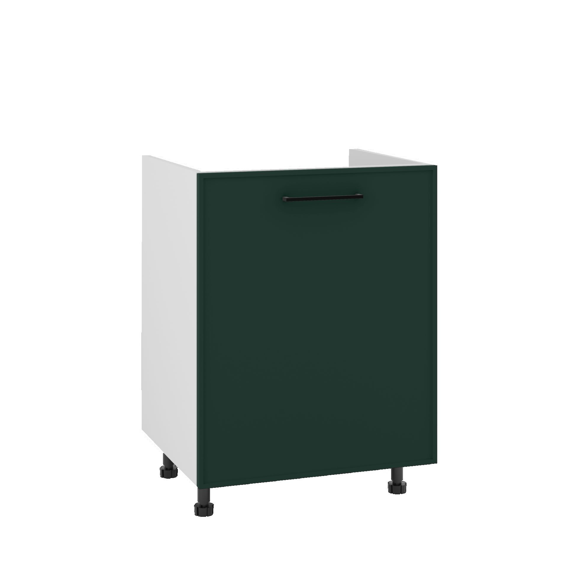 Asti Szafka Dolna Dzs-60_Blum Zielony Mat