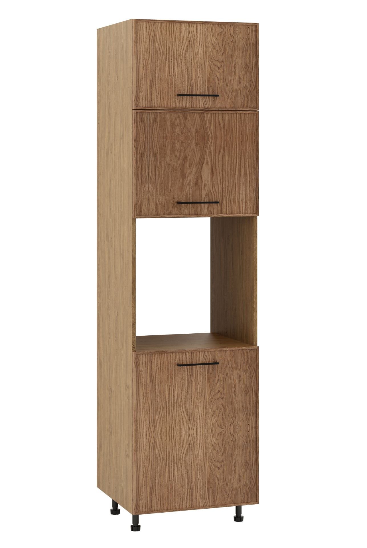 Asti Słupek Wysoki Pod Piekarnik Dp-60-220 Hk-Xs Blum Fornir