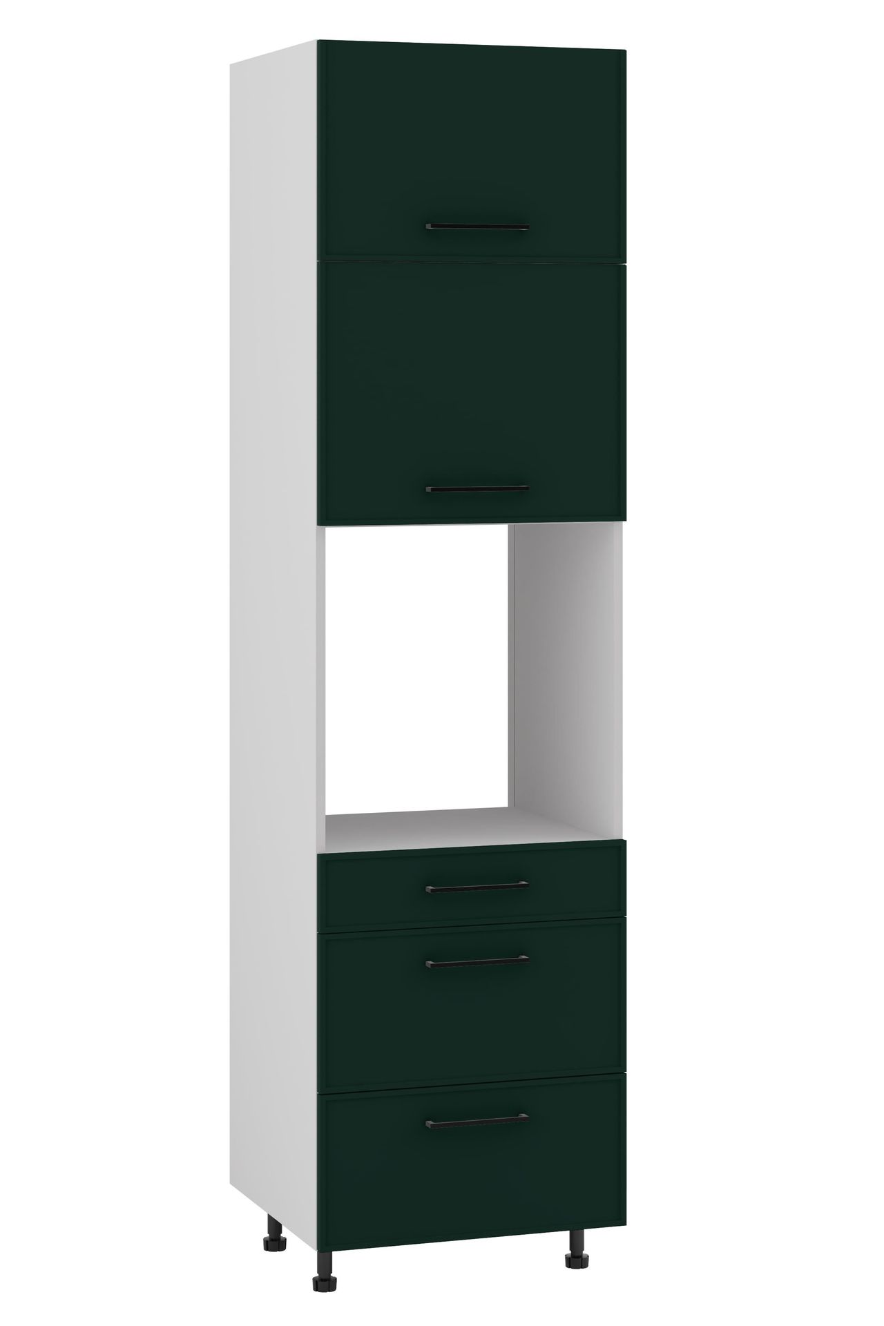 Asti Słupek Pod Zabudowę Piekarnika Dps3-60-220 Hk-Xs_Blum Zielony Mat