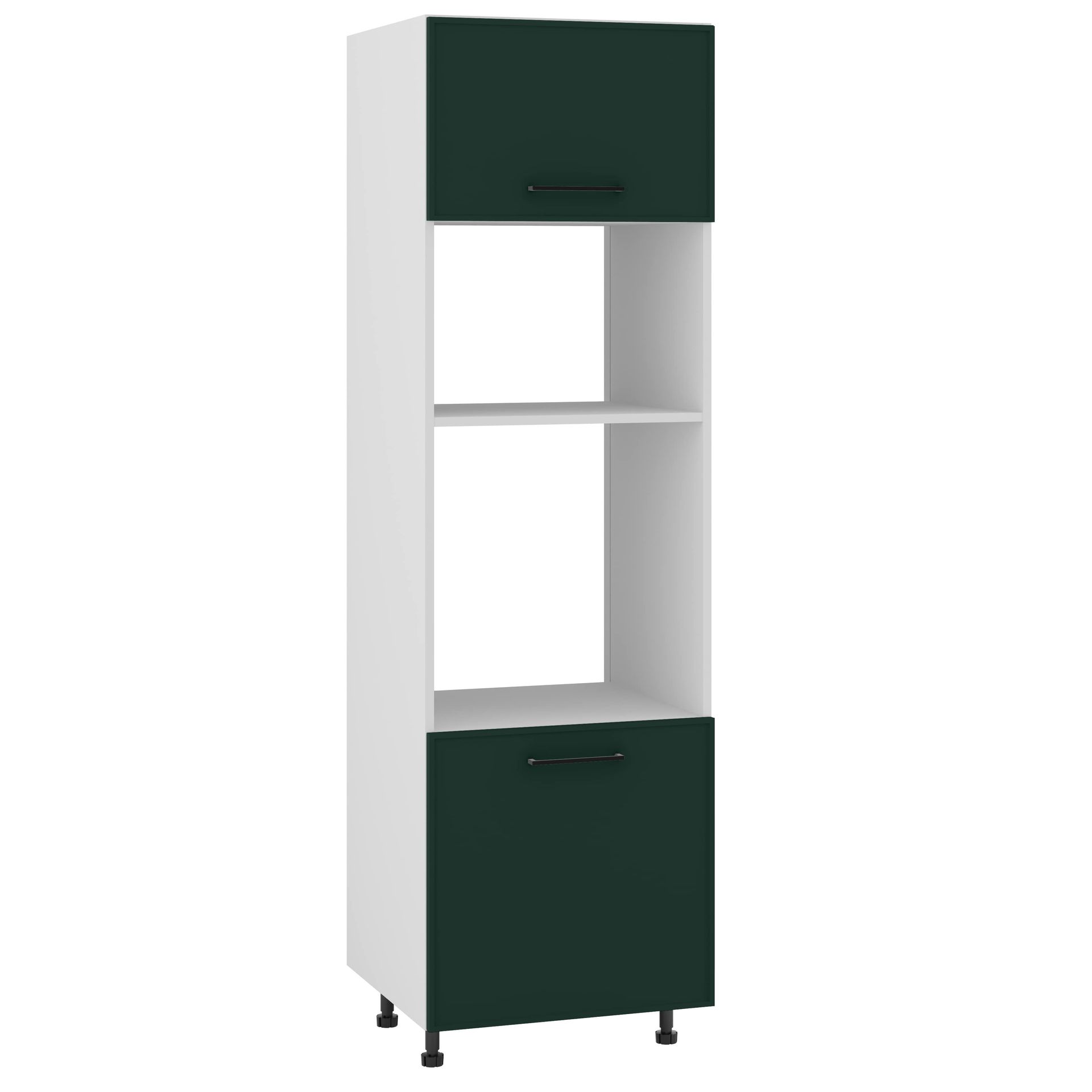 Asti Słupek Pod Zabudowę Piekarnika/Microfali Dpp-60-38-197 Hk-Xs Zielony Mat