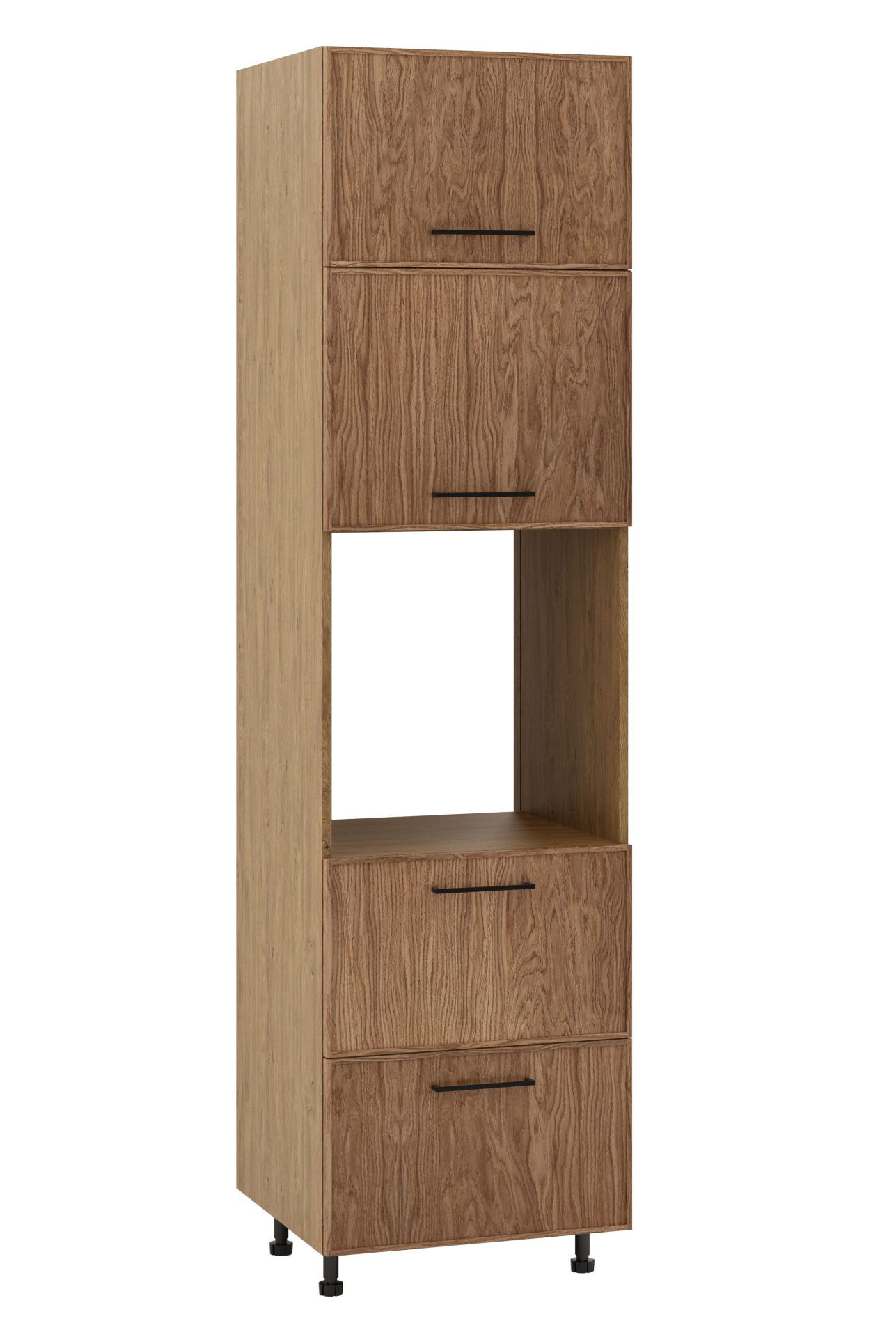 Asti Słupek Pod Zabudowę Piekarnika Dps2-60-220 Hk-Xs_Blum Fornir