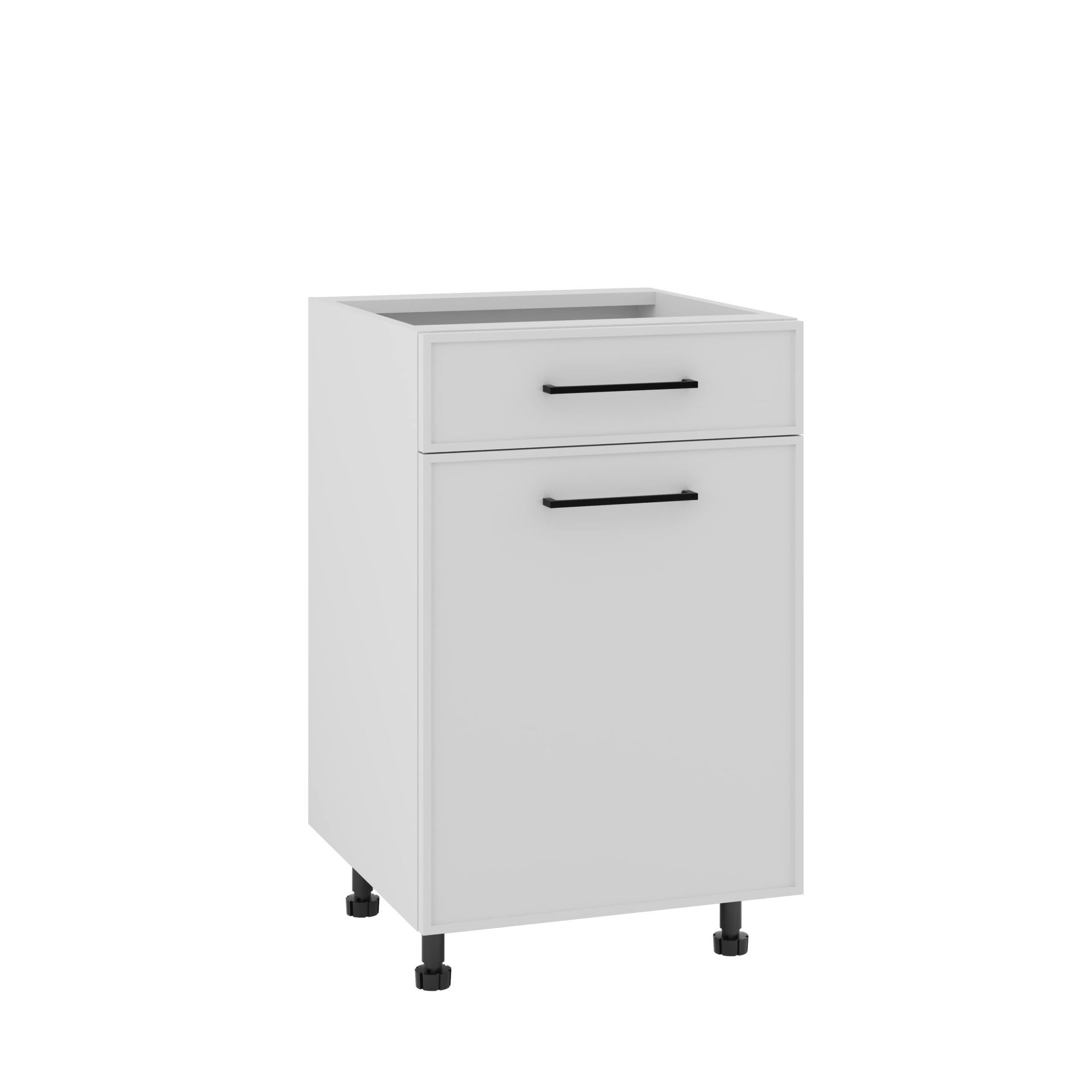 Asti Szafka Dolna D1S-50_Blum Biały Mat