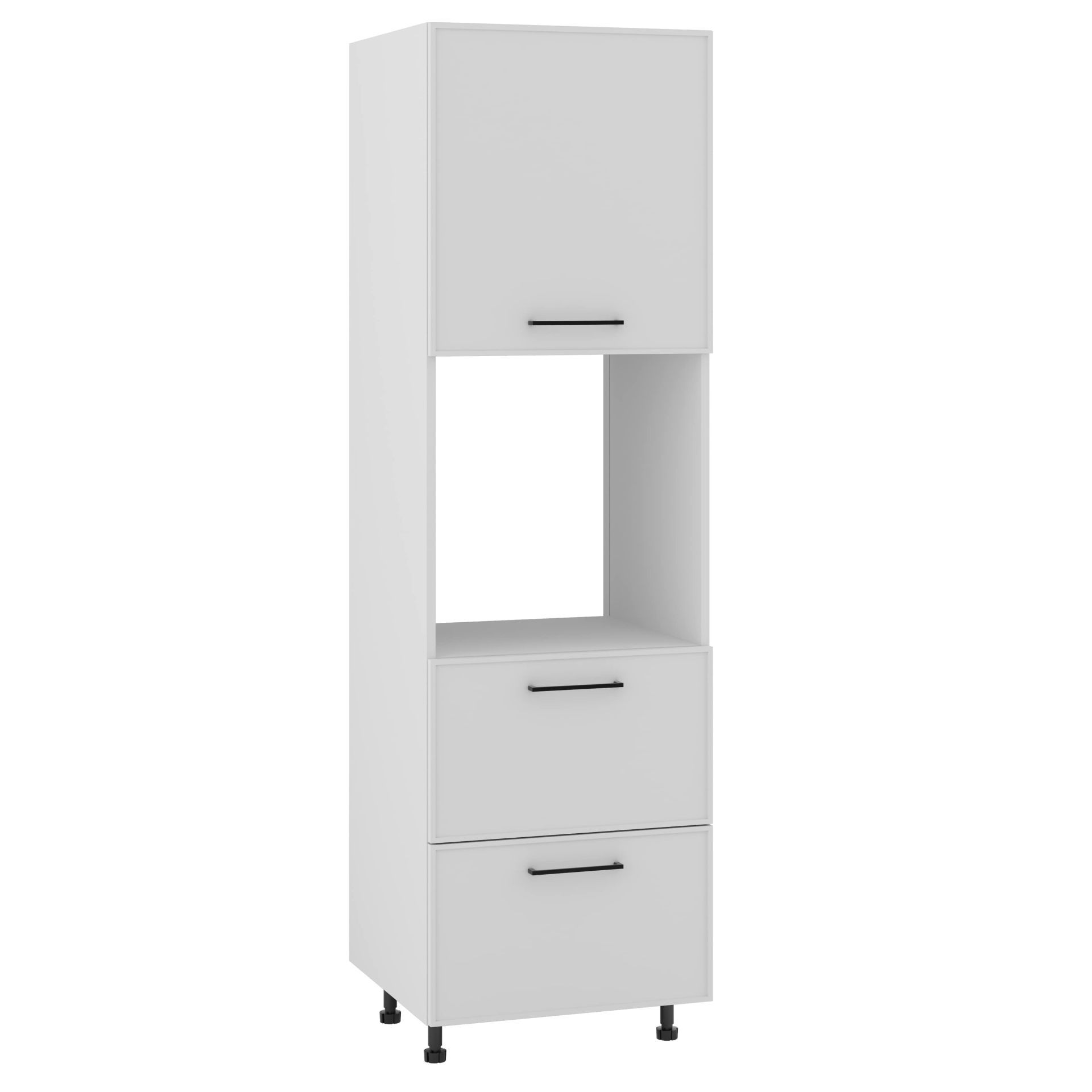 Asti Słupek Pod Zabudowę Piekarnika Dps2-60-197_Modern Biały Mat