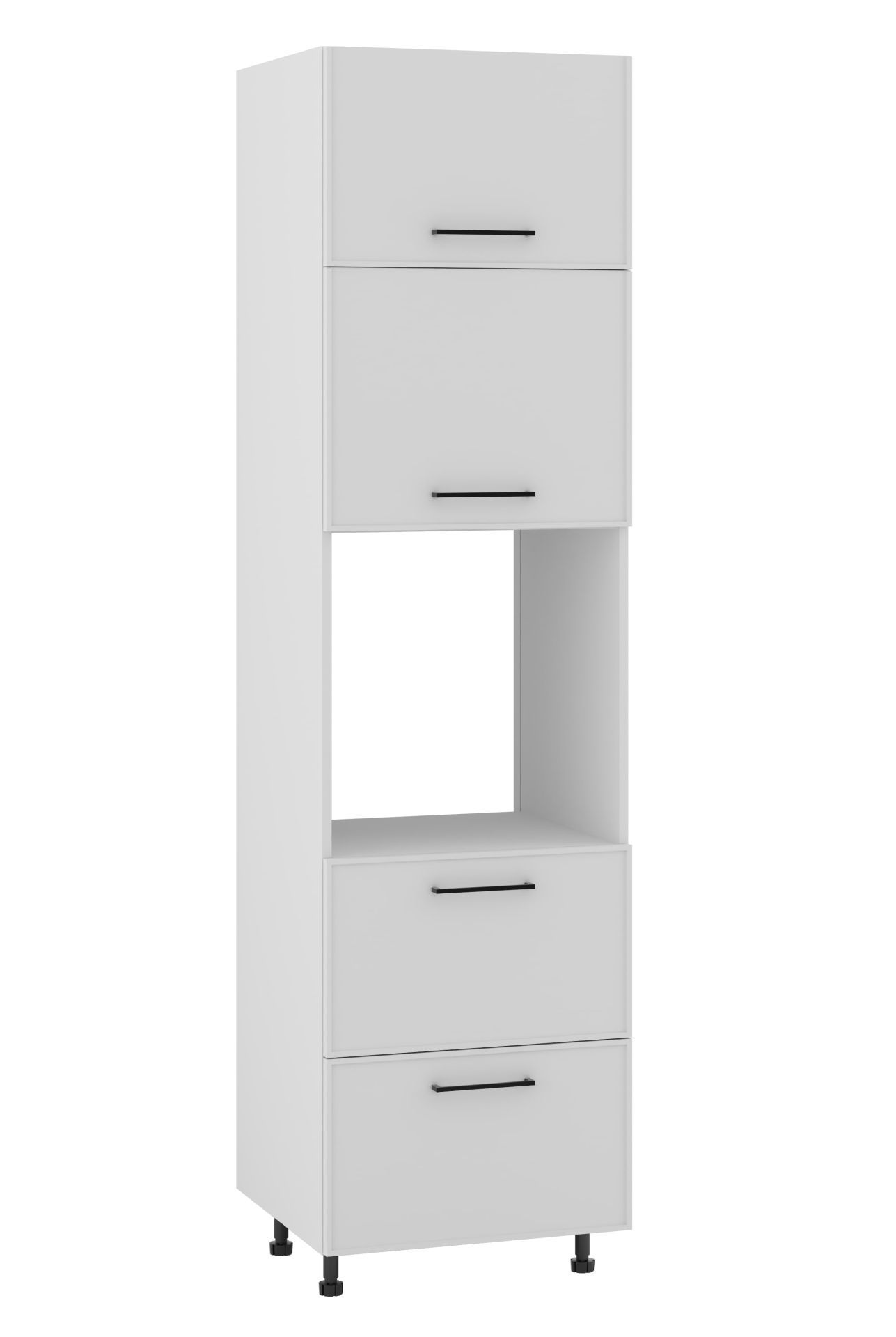 Asti Słupek Pod Zabudowę Piekarnika Dps2-60-220 Hk-Xs_Blum Biały Mat