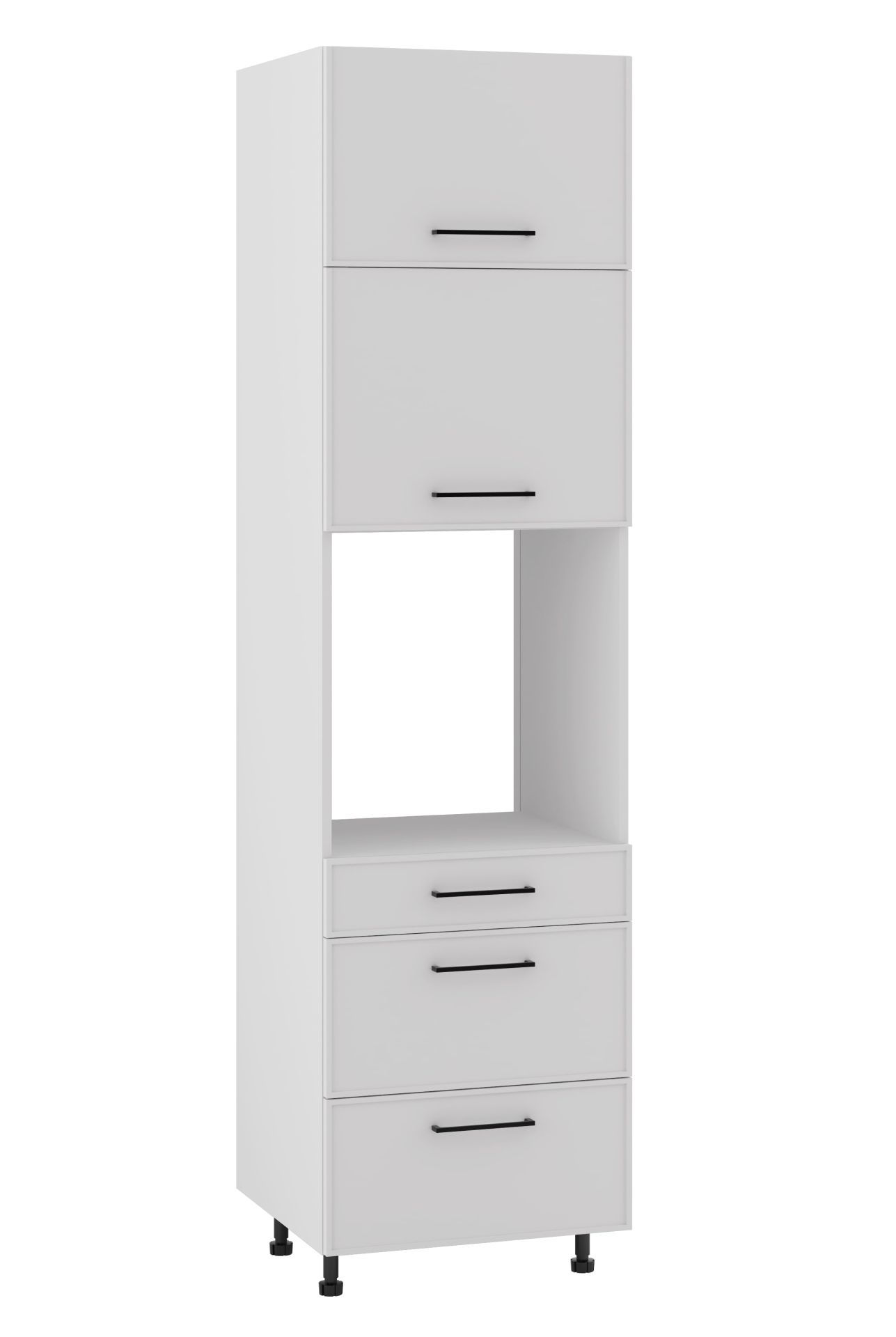 Asti Słupek Pod Zabudowę Piekarnika Dps3-60-220_Modern Biały Mat