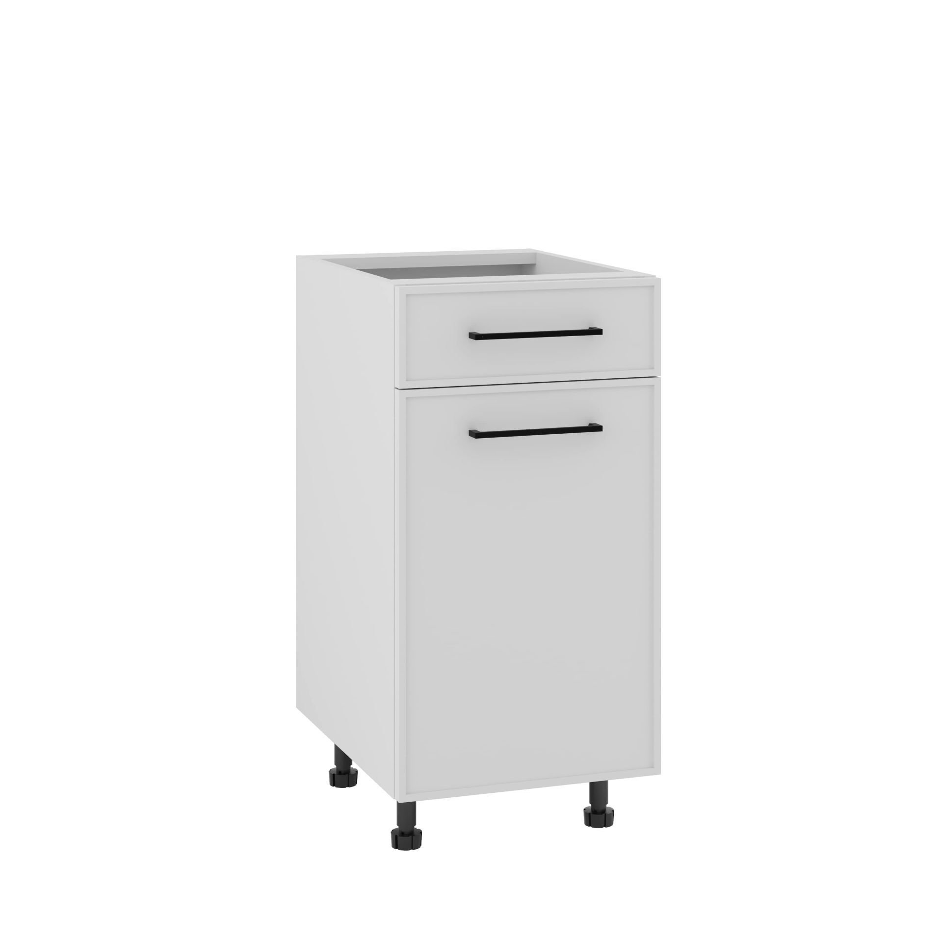 Asti Szafka Dolna D1S-40_Modern Biały Mat