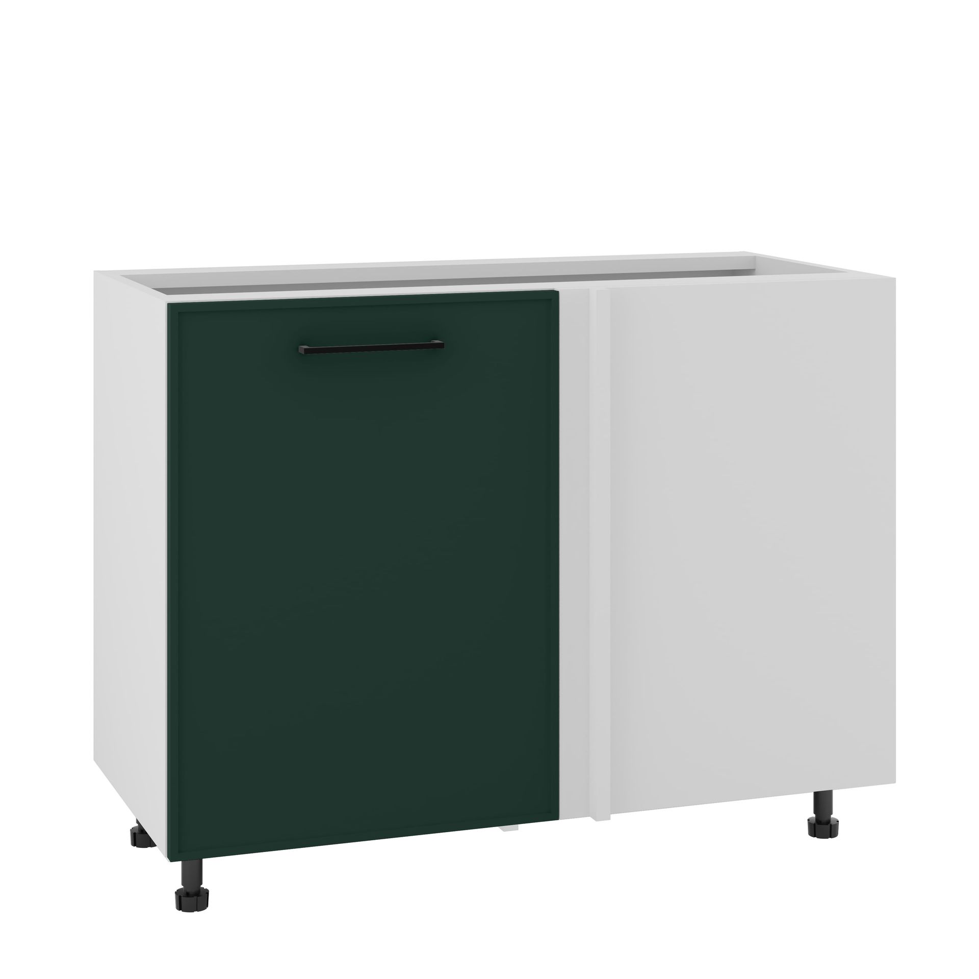 Asti Szafka Dolna Narożna Dnw-105/60 Zielony Mat