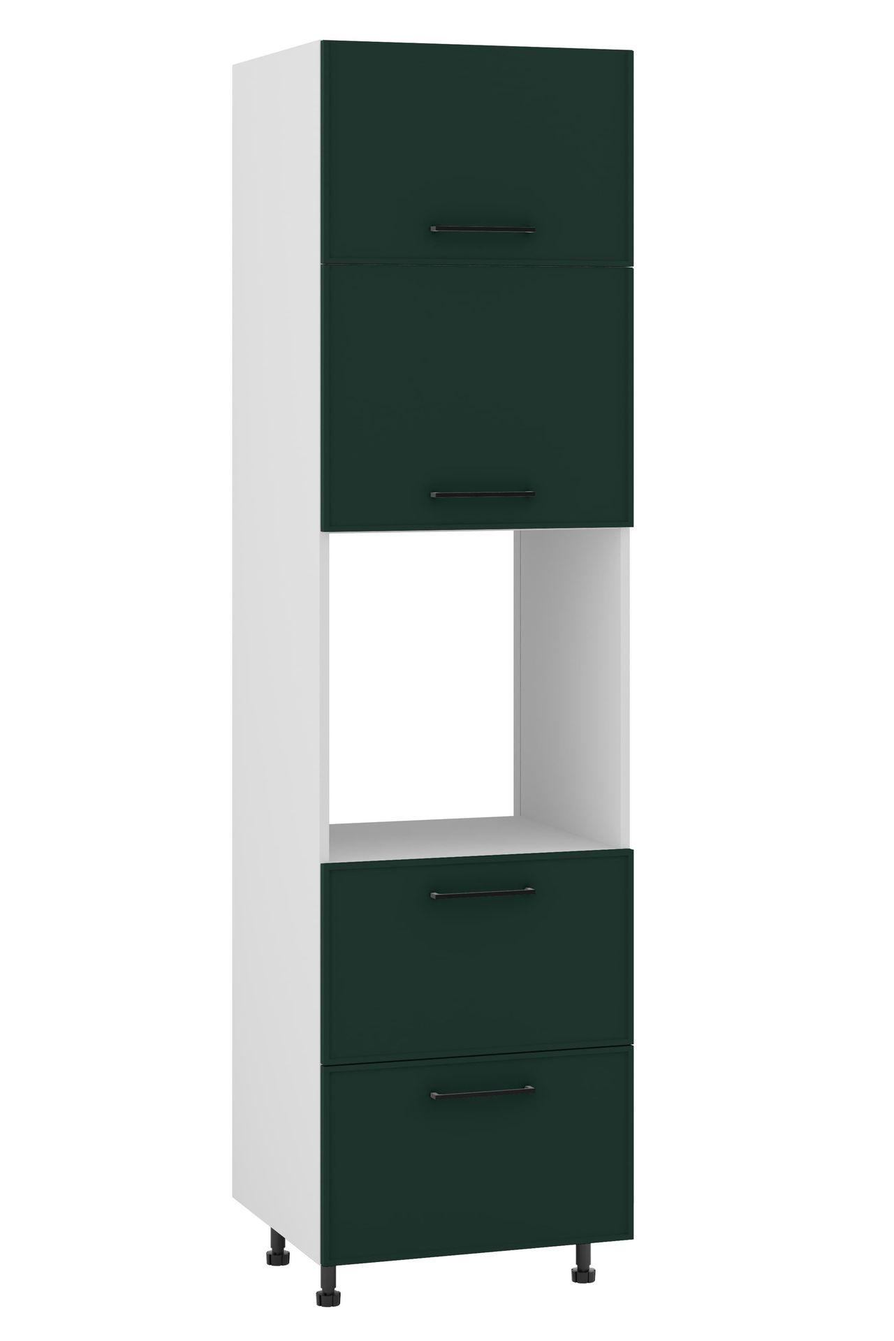 Asti Słupek Pod Zabudowę Piekarnika Dps2-60-220 Hk-Xs_Blum Zielony Mat