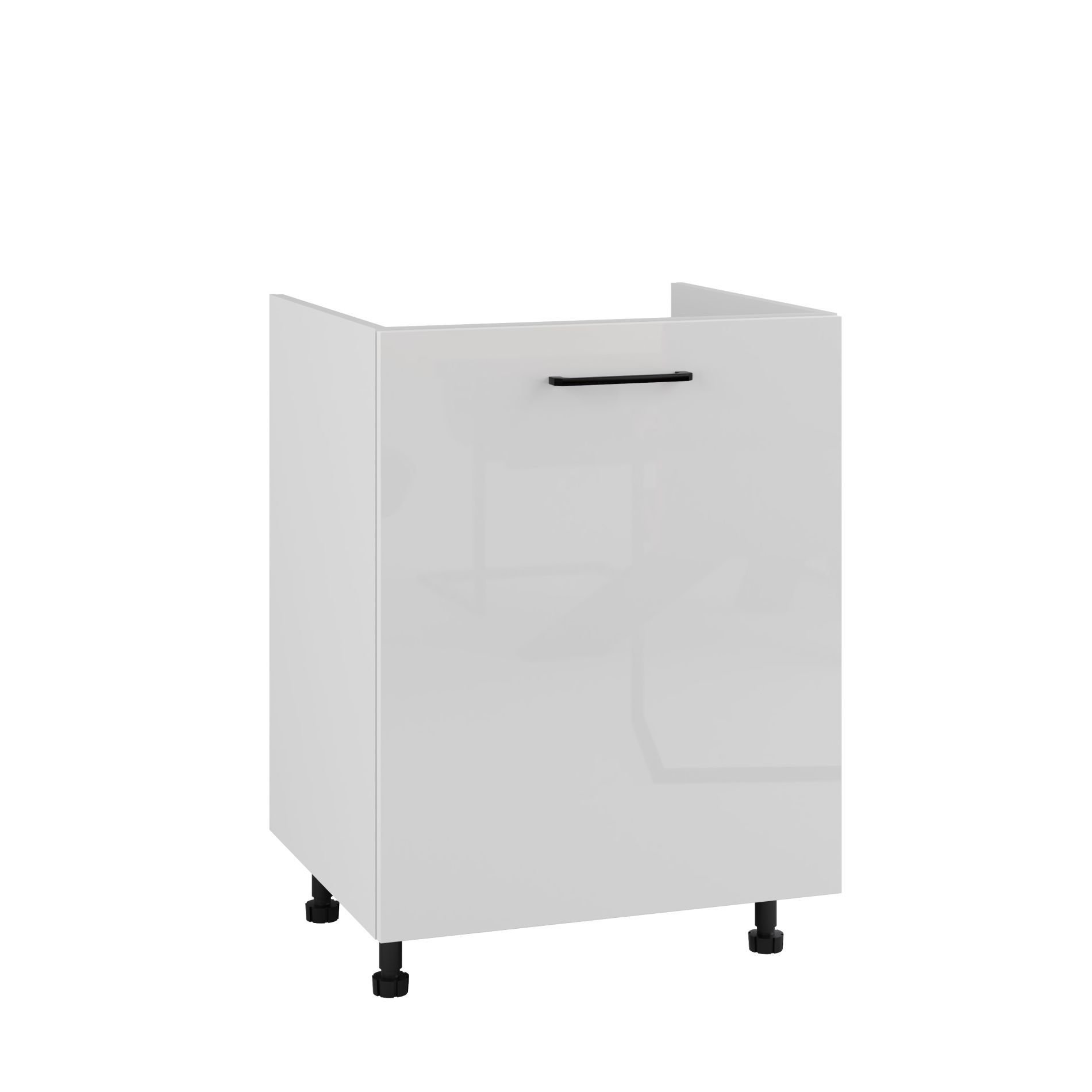 Siena Szafka Dolna Dzs-60_Modern Biały Połysk