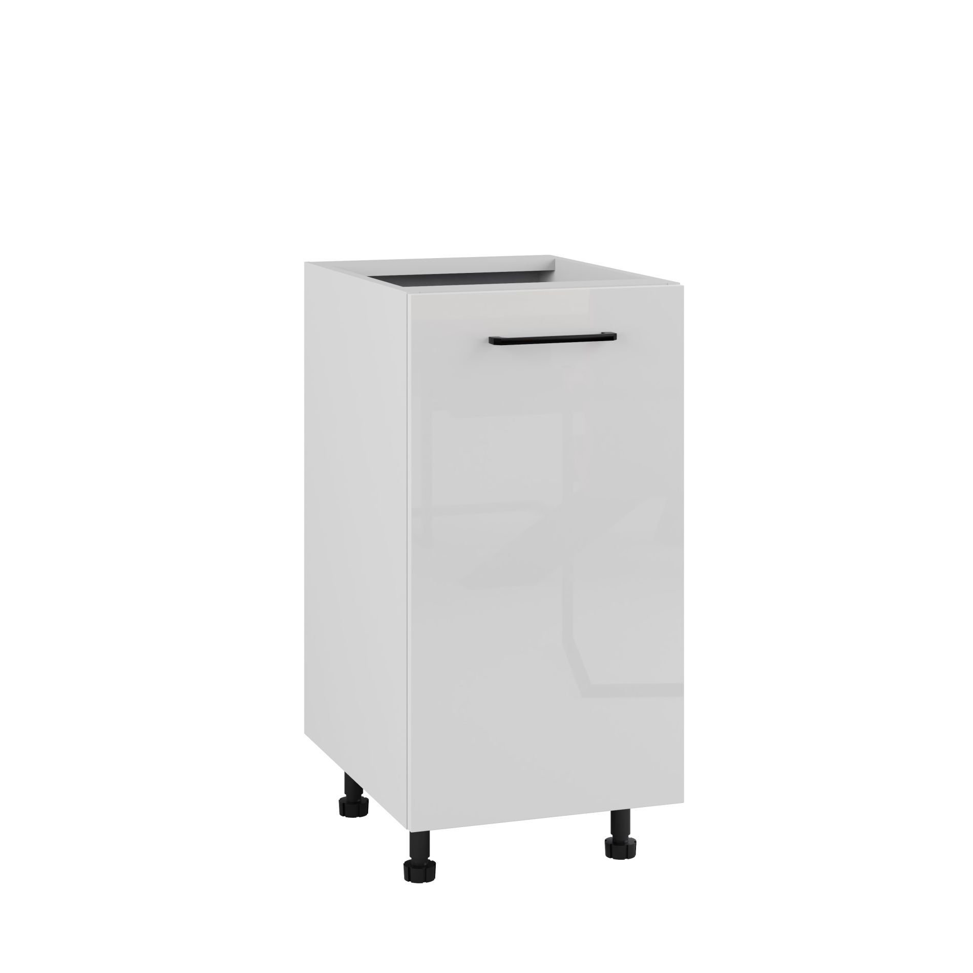 Siena Szafka Dolna D-40 Biały Połysk
