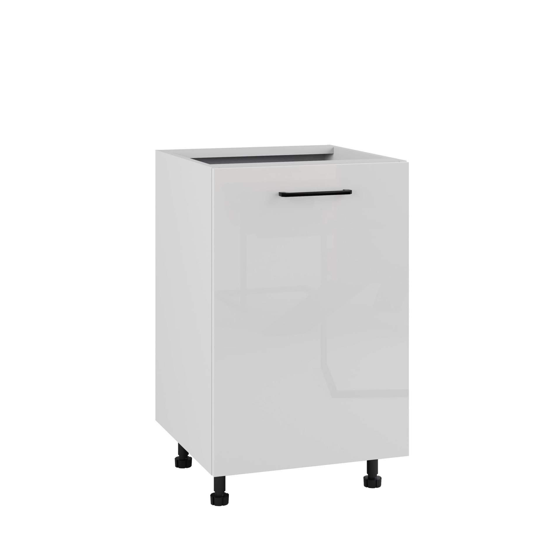 Siena Szafka Dolna D-50 Biały Połysk