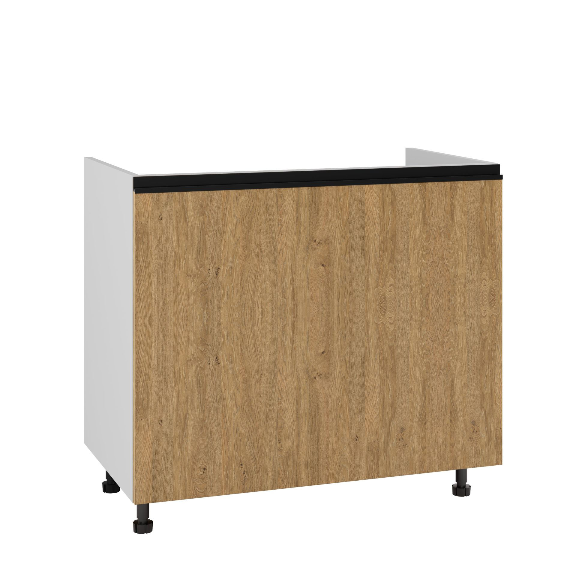 Bari Plus Szafka Dolna Dzs-90_Modern Dąb Kamienny