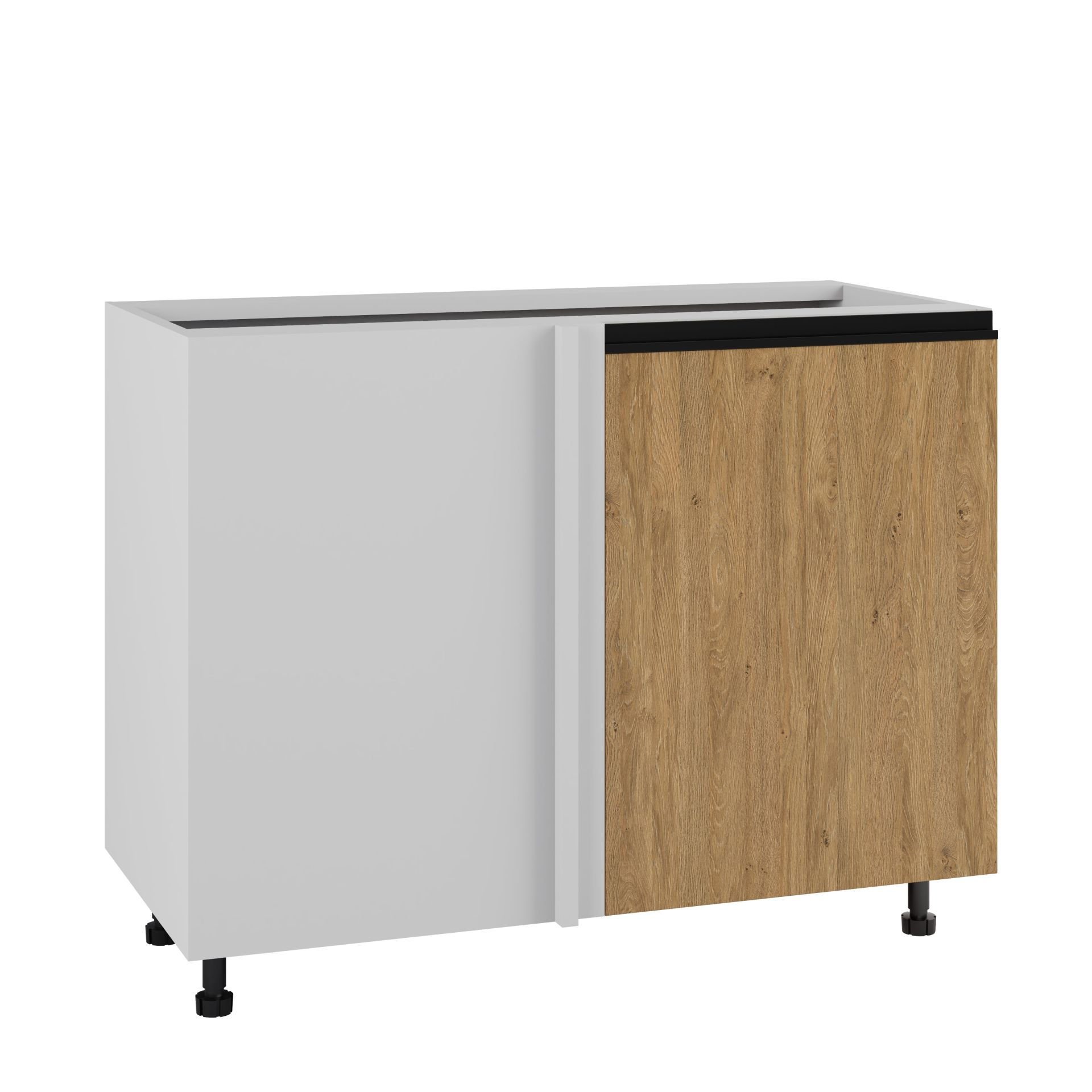 Bari Plus Szafka Dolna Narożna Lewa Dnw-105/60 Dąb Kamienny