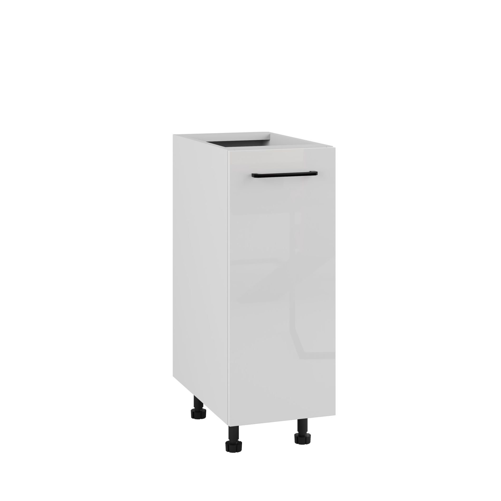 Siena Szafka Dolna D-30 Biały Połysk