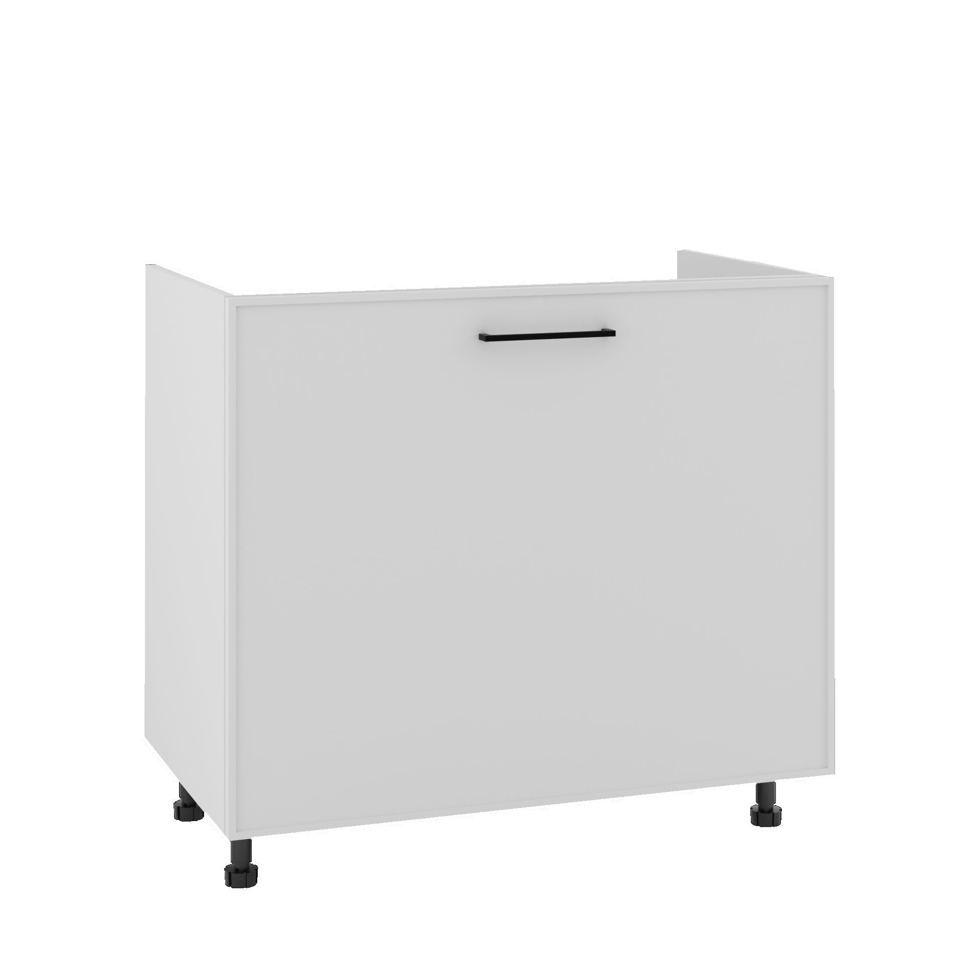 Asti Szafka Dolna Dzs-90_Metabox Biały Mat