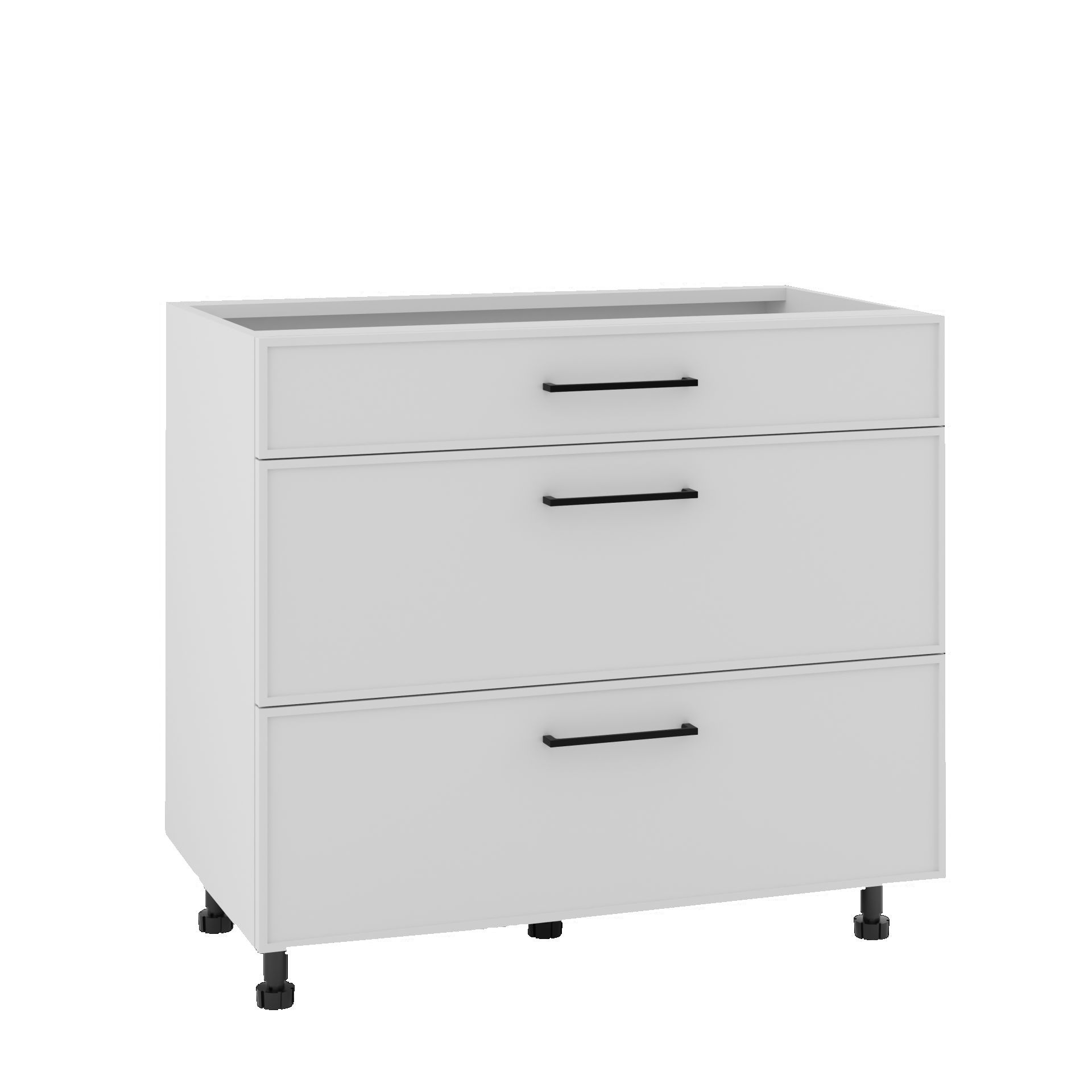 Asti Szafka Dolna Ds-90-2W-1N_Blum Biały Mat