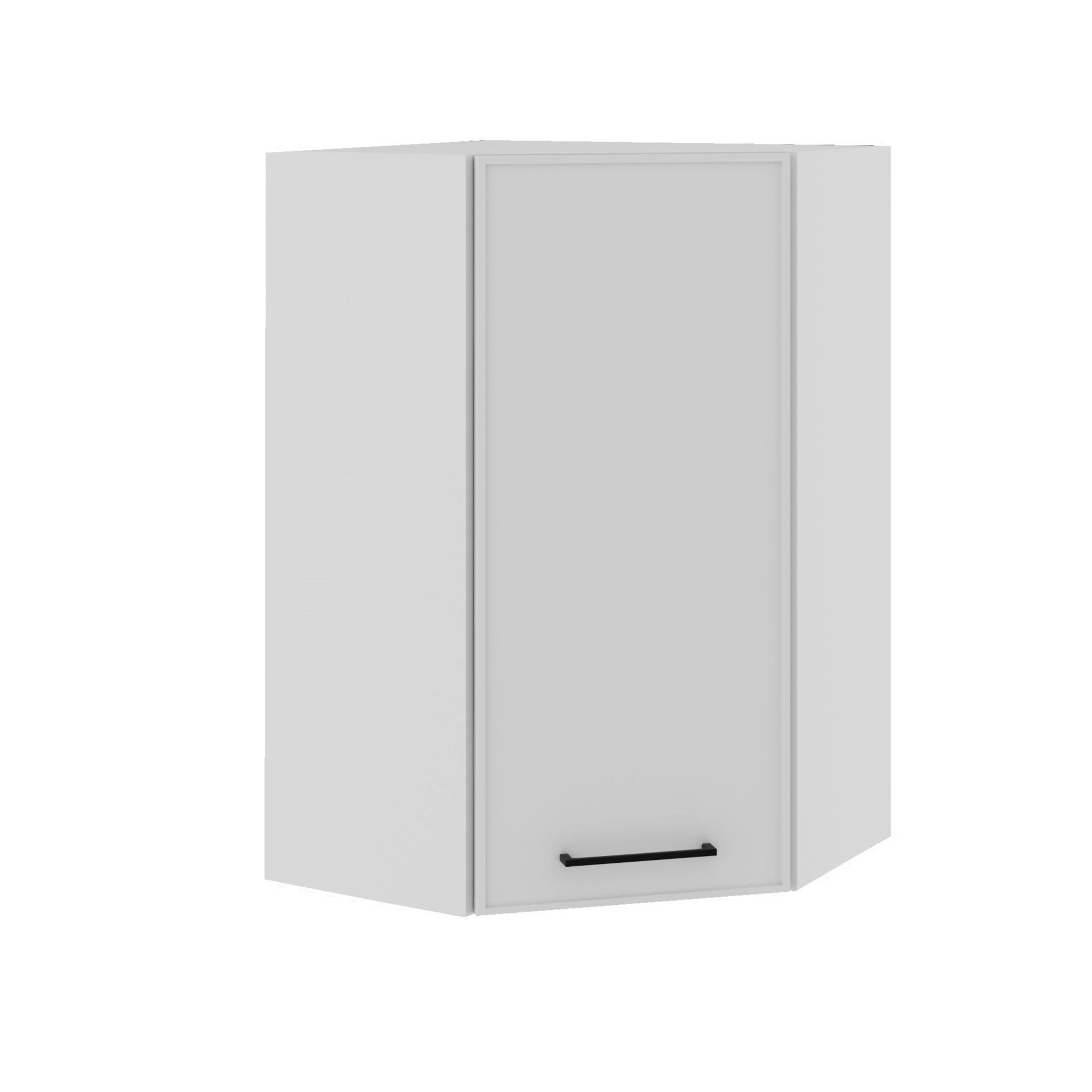 Asti Szafka Wisząca Wysoka Narożna Gnwu-H92 Biały Mat