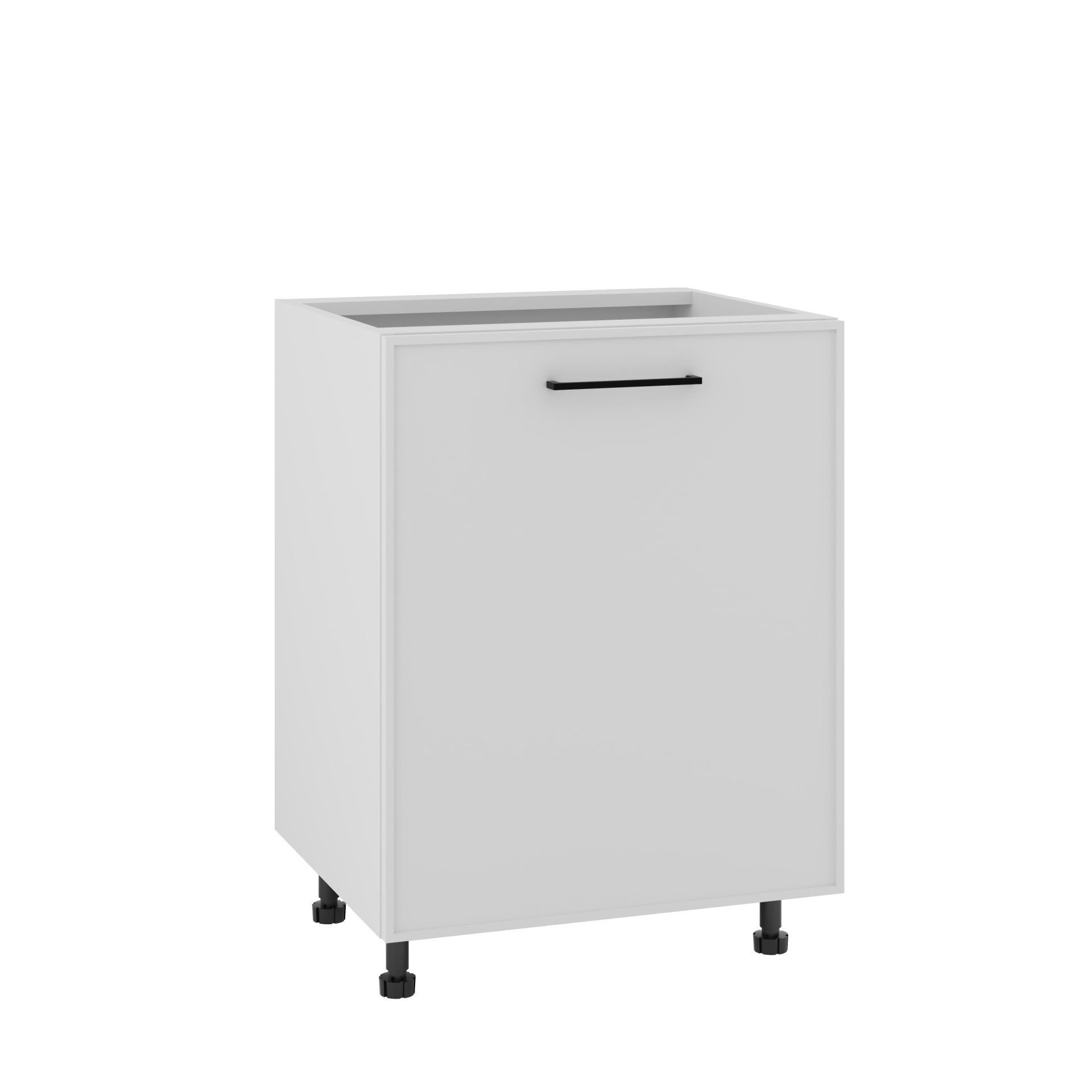 Asti Szafka Dolna D-60 Biały Mat