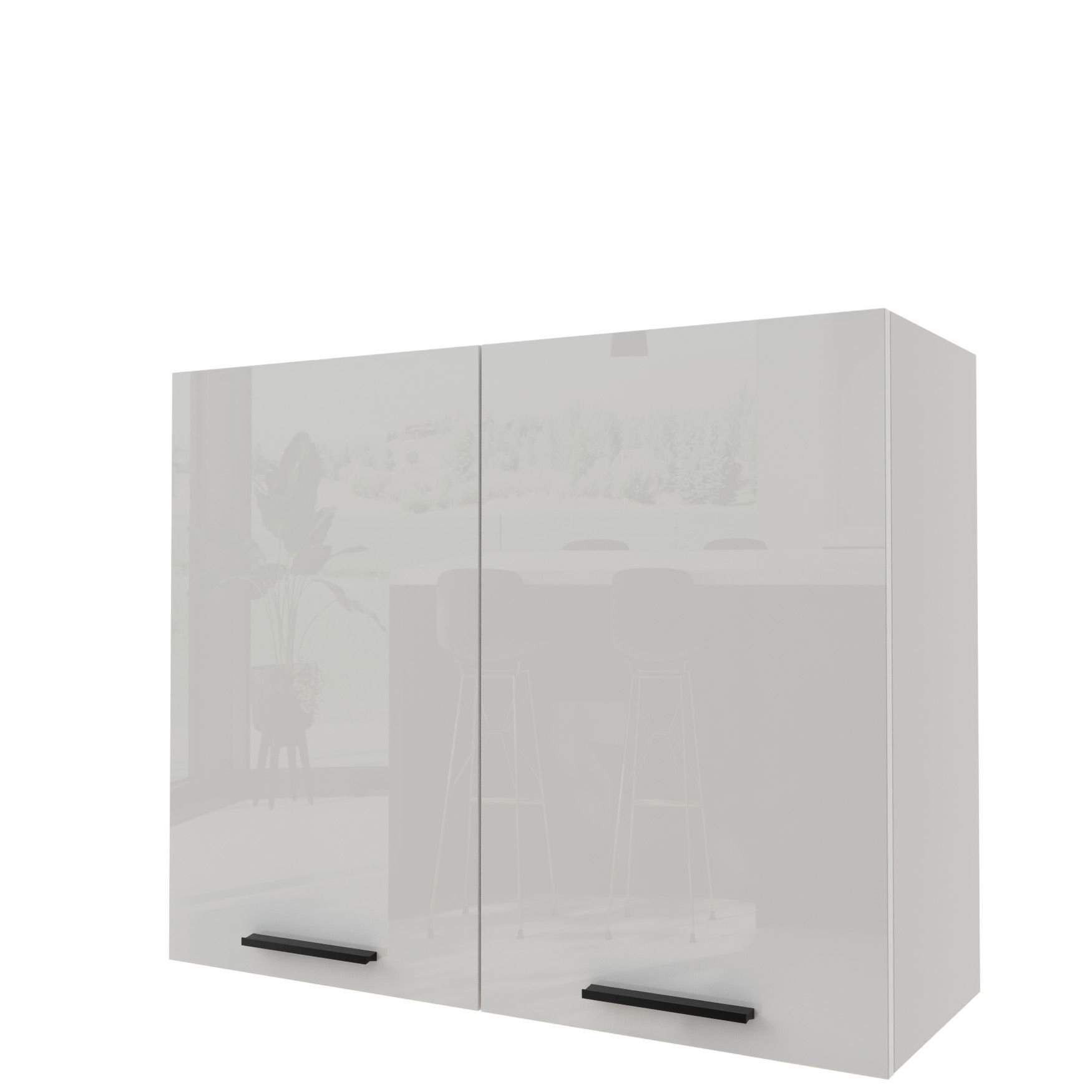 Torino Szafka Wisząca W3/90 Biały Połysk