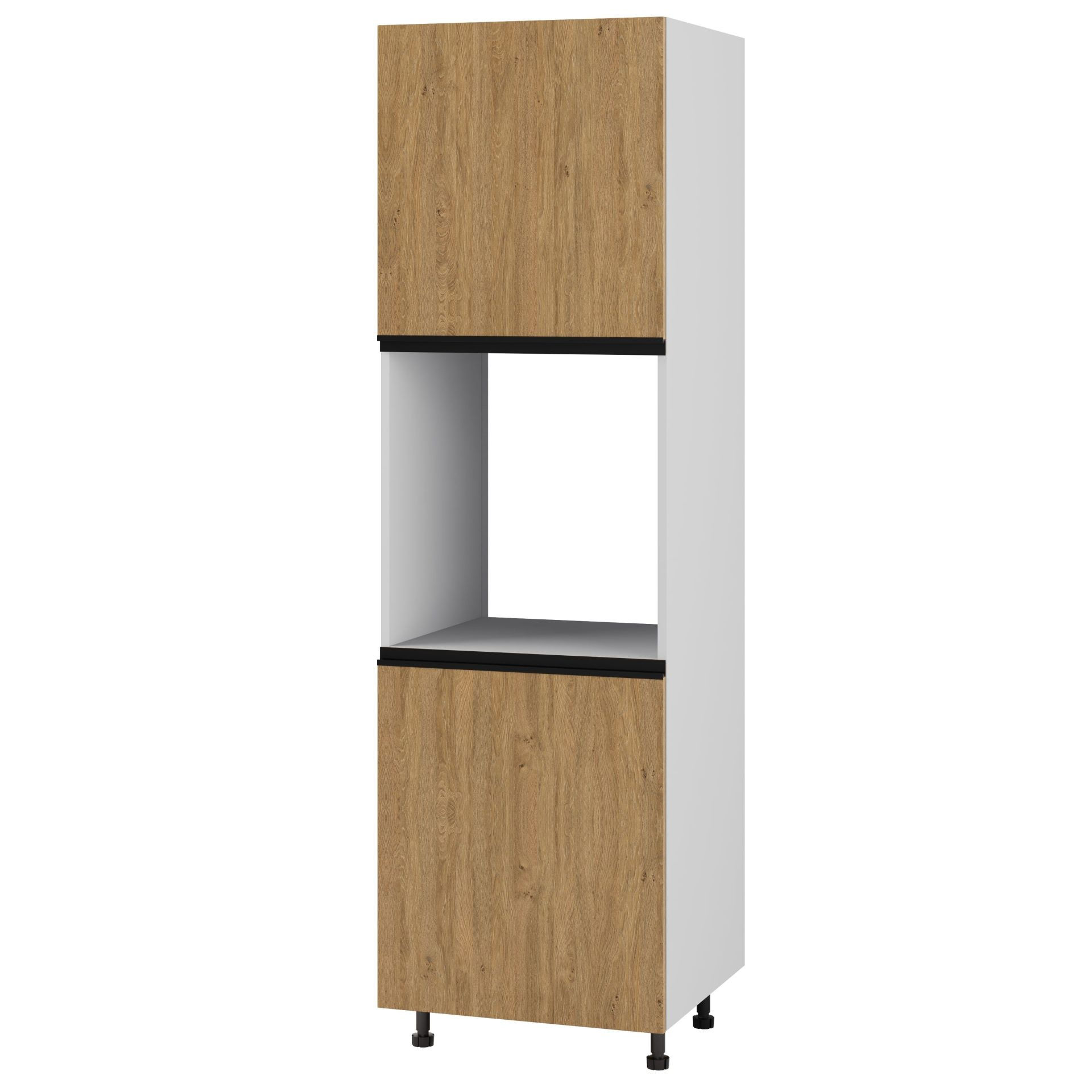 Bari Plus Słupek Pod Zabudowę Piekarnika Lewy Dp-60-197 Dąb Kamienny