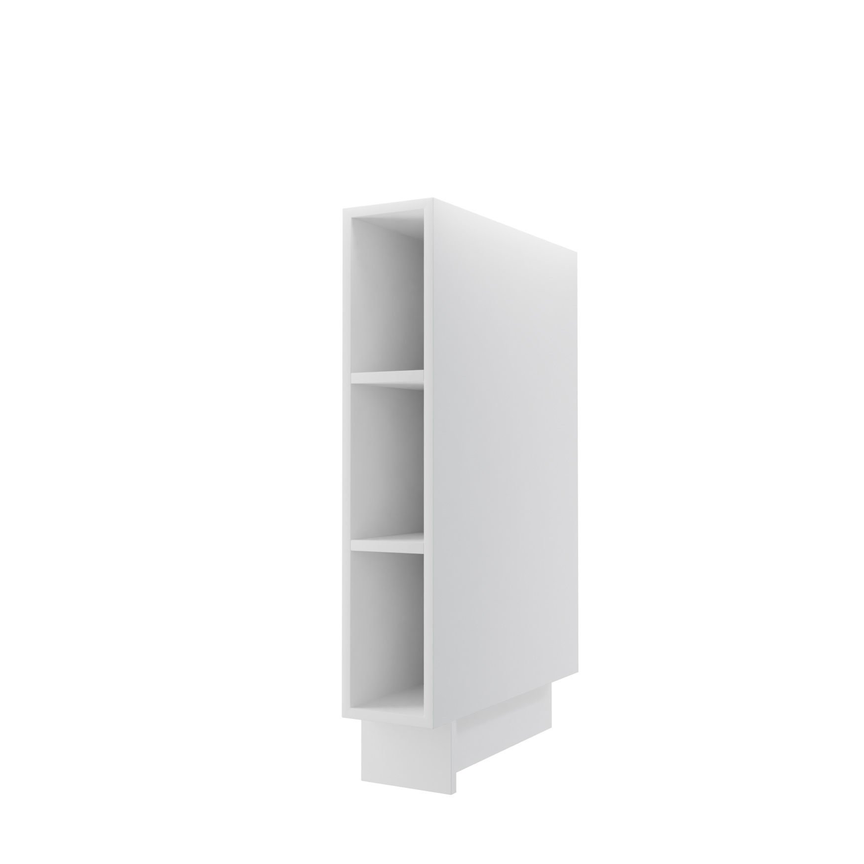 Torino Szafka Dolna Otwarta D15/O Biały Połysk