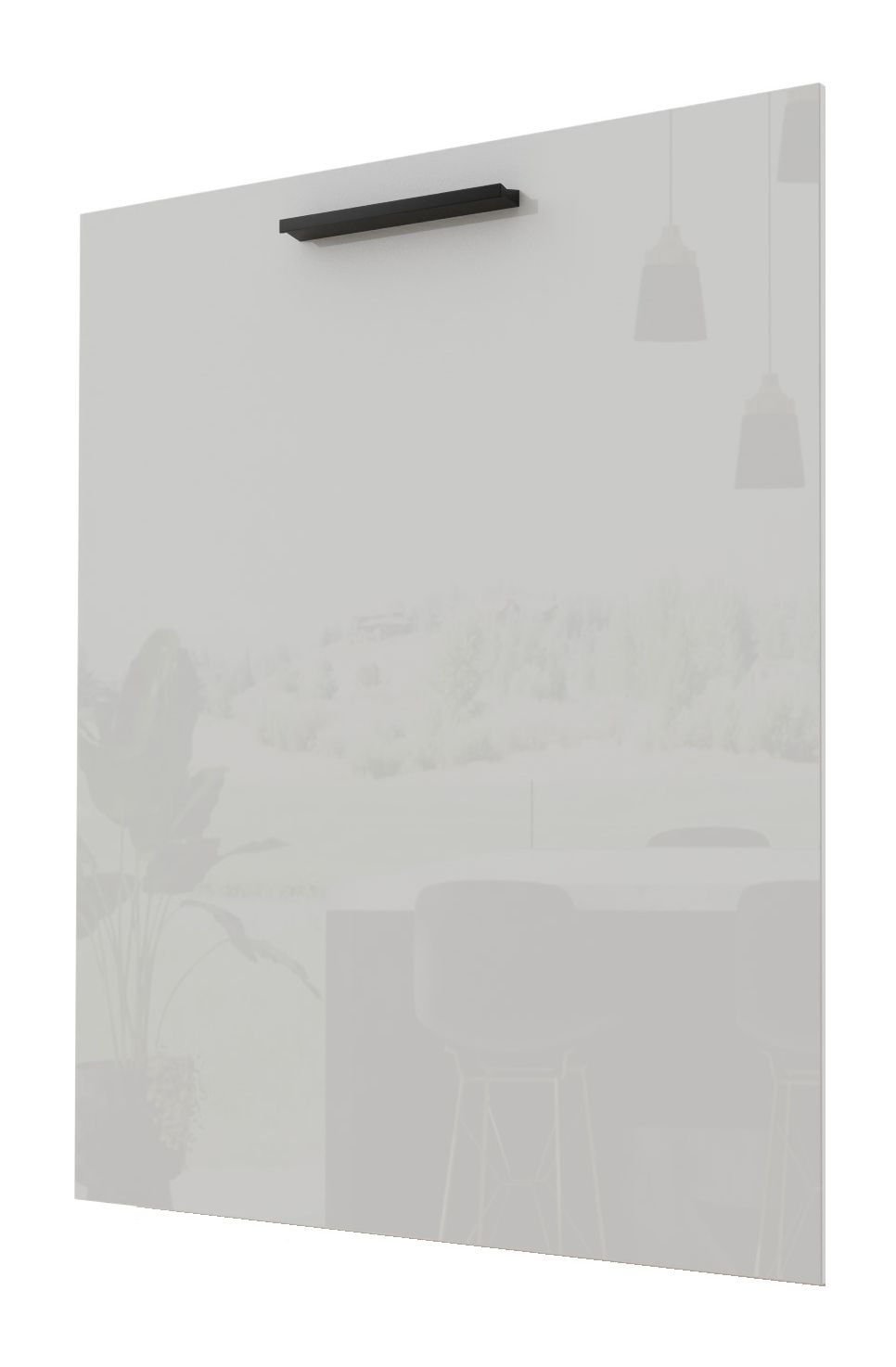 Torino Panel Zmywarkowy Ukryty Zm/60 Biały Połysk