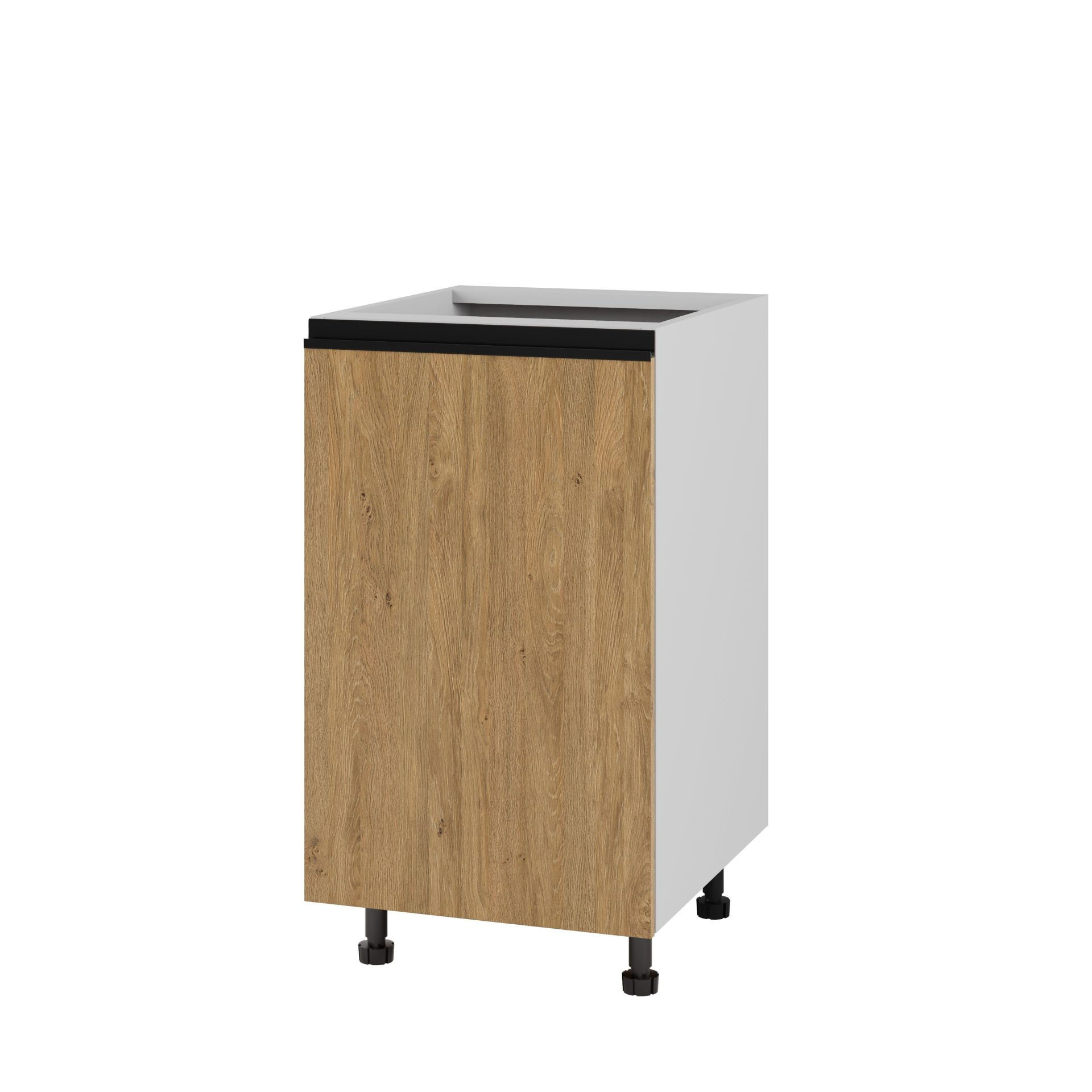 Bari Plus Szafka Dolna Lewa D-45 Dąb Kamienny