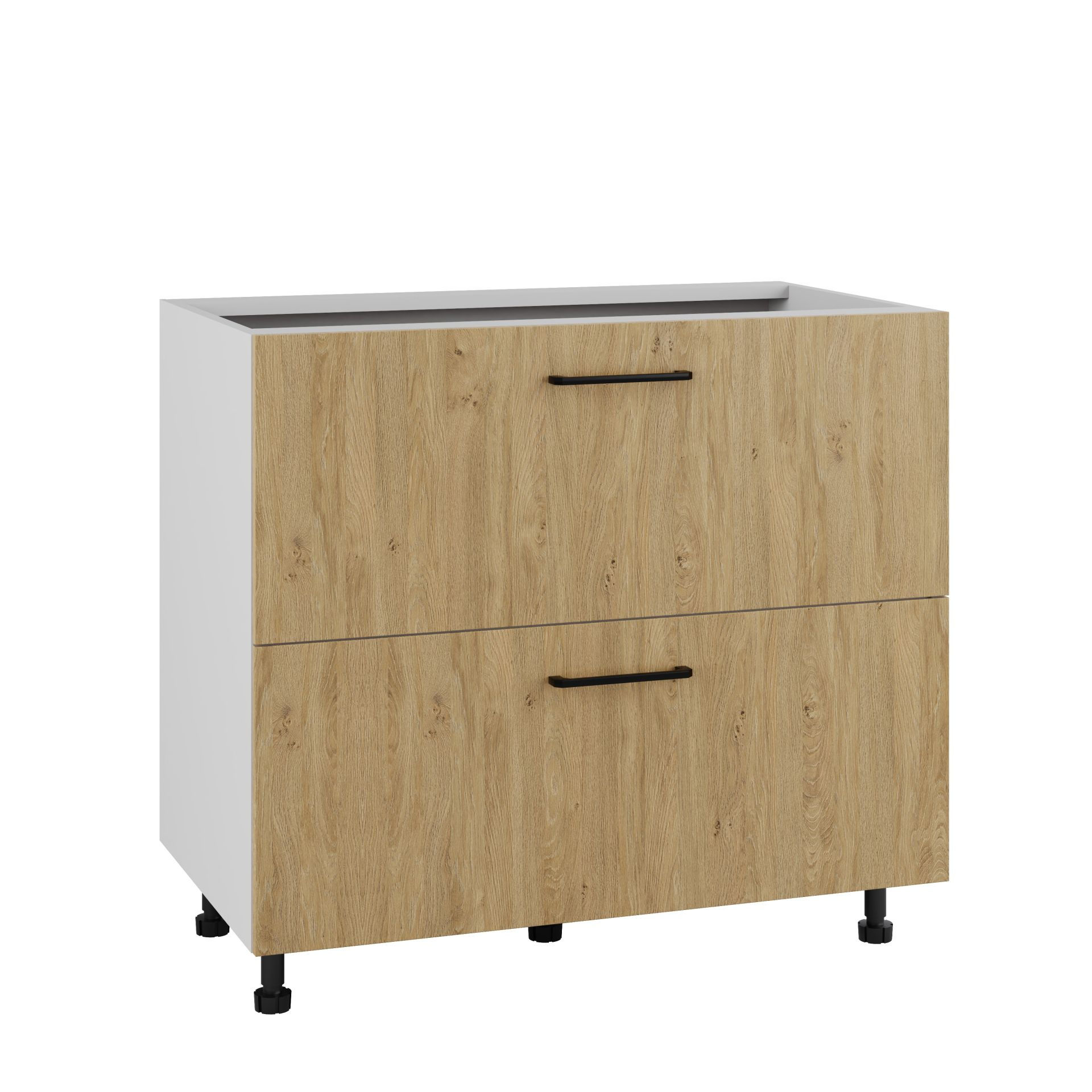 Bari Szafka Dolna Ds-90-2W Blum Dąb Kamienny