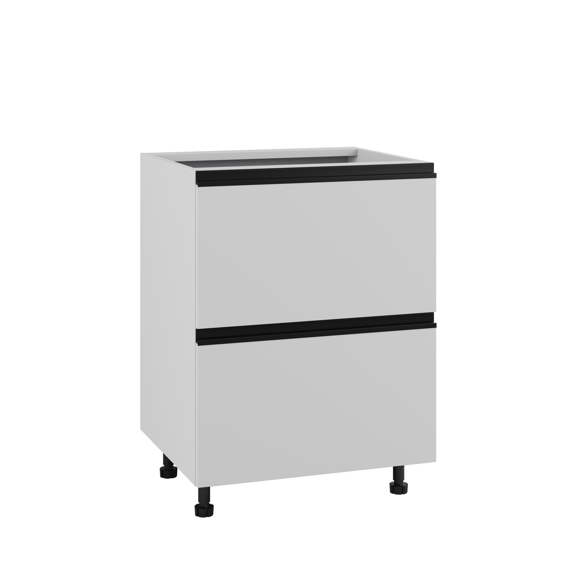 Siena Plus Szafka Dolna Ds-60-2W-1Wew Metabox Biały Mat