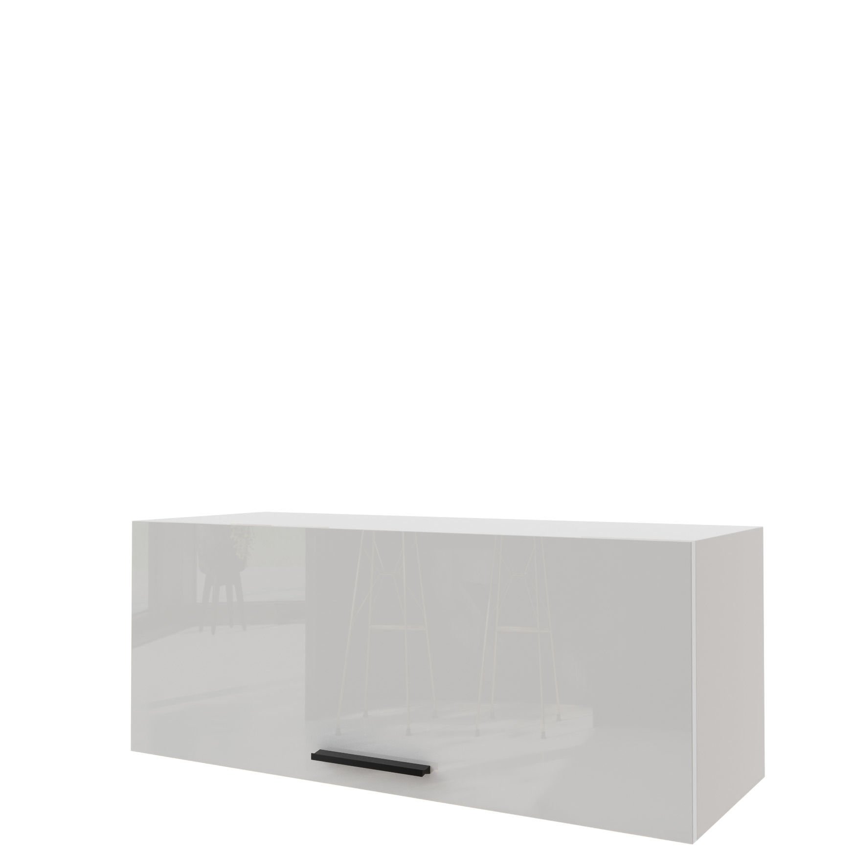 Torino Szafka Wisząca Niska W4B/90 Biały Połysk