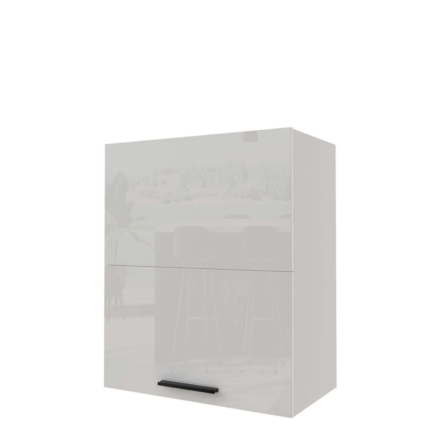 Torino Szafka Wisząca W8/60 Aventos Biały Połysk