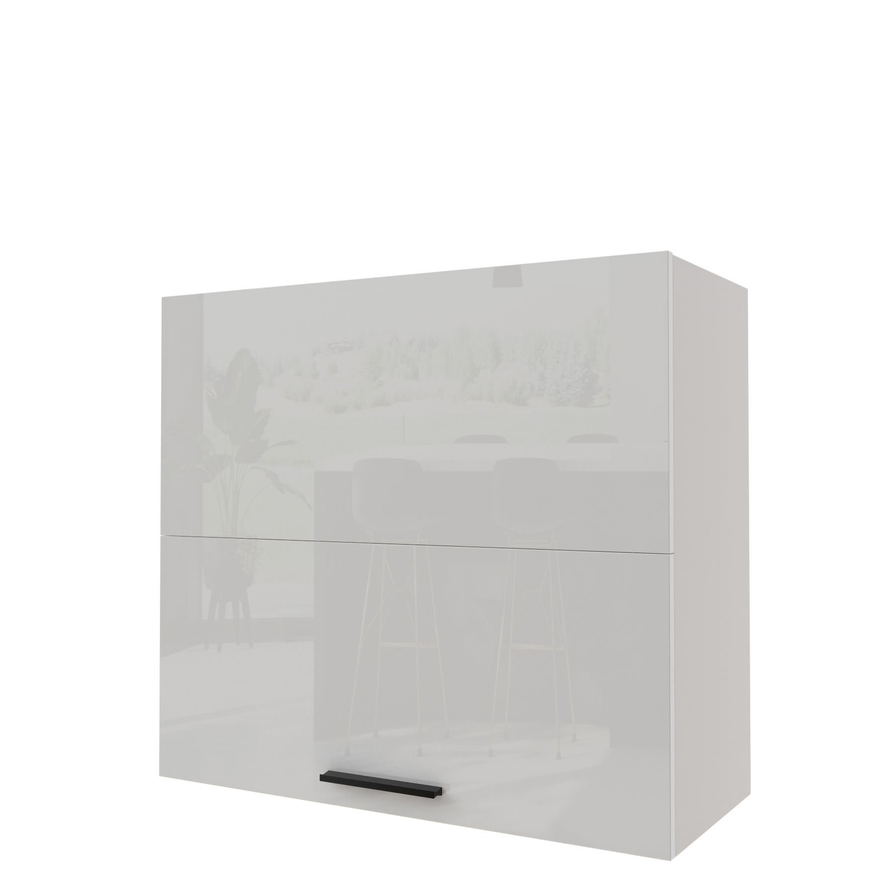 Torino Szafka Wisząca W8/80 Aventos Biały Połysk