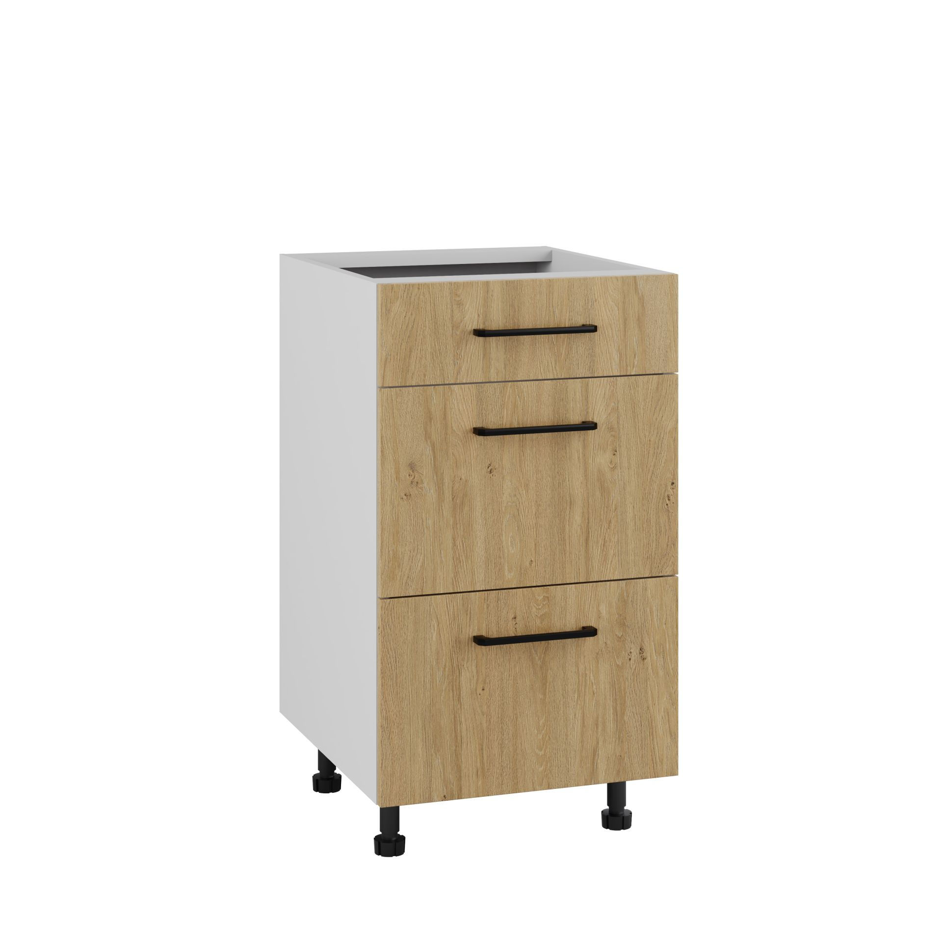 Bari Szafka Dolna Ds-45-2W-1N Modern Dąb Kamienny