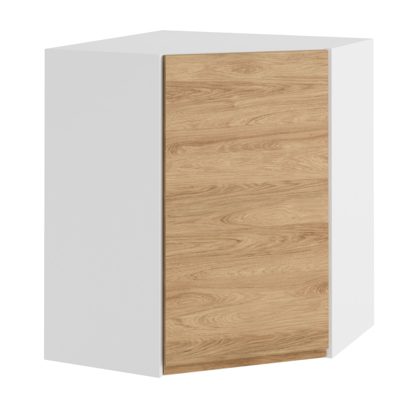 Alba Szafka Wisząca Narożna Prawa Gnwu-60 Hikora