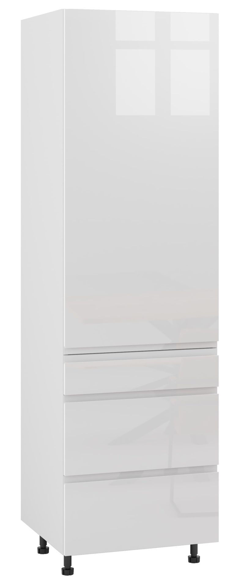 Alba Słupek Prawy Ds3-60-197 Modernbox Biały Połysk