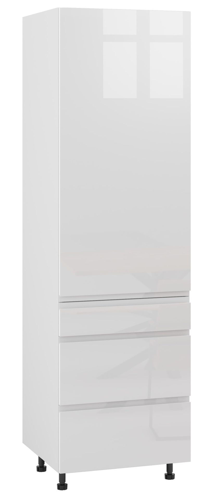 Alba Słupek Prawy Ds3-60-197 Blum Biały Połysk