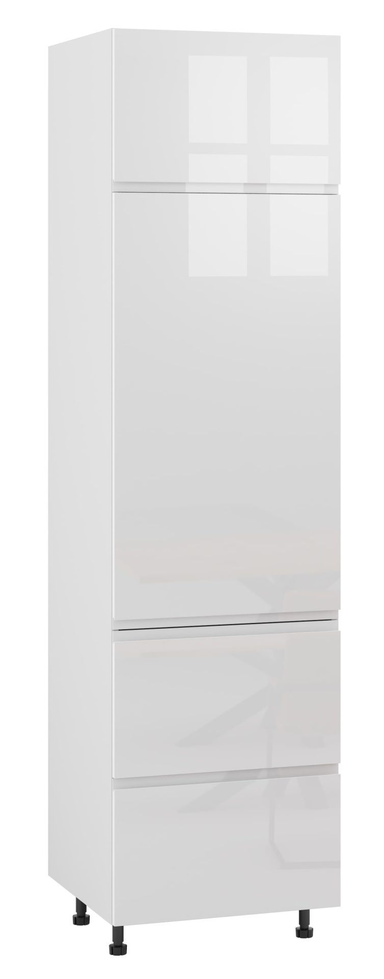 Alba Słupek Wysoki Prawy Ds2-60-220 Modernbox Biały Połysk