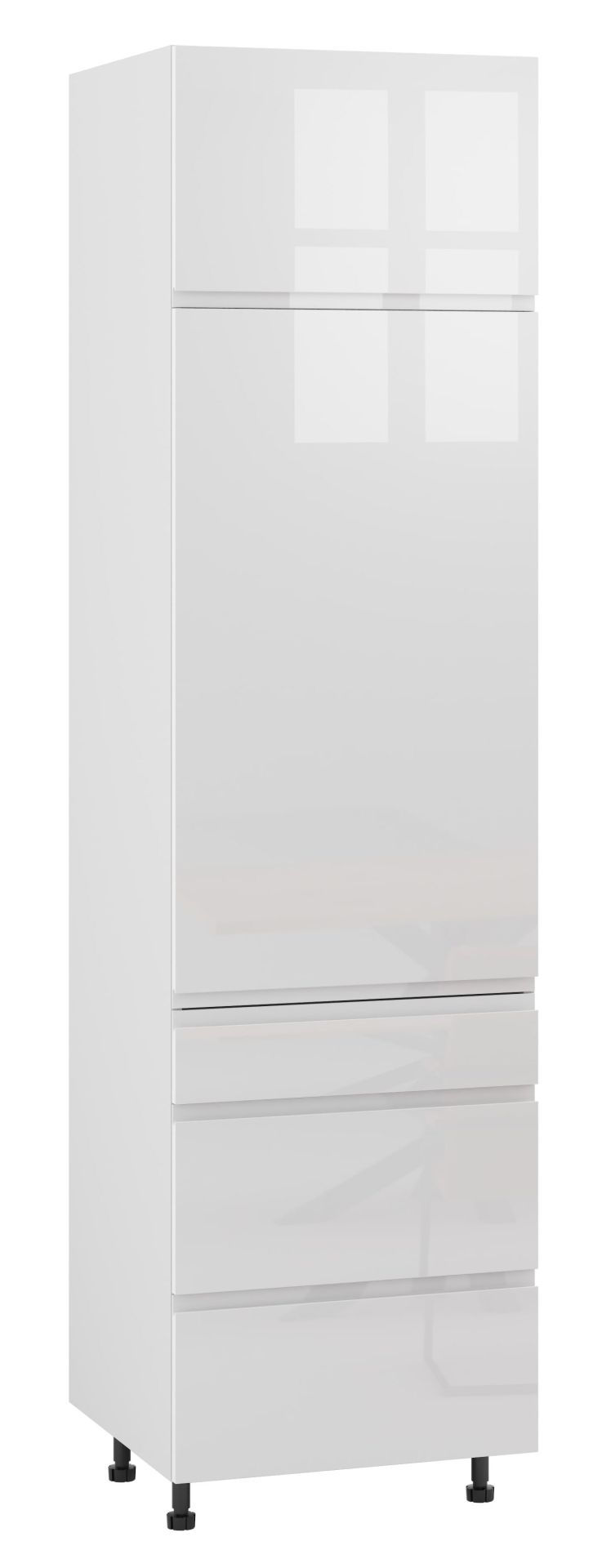 Alba Słupek Wysoki Prawy Ds3-60-220 Modernbox Biały Połysk